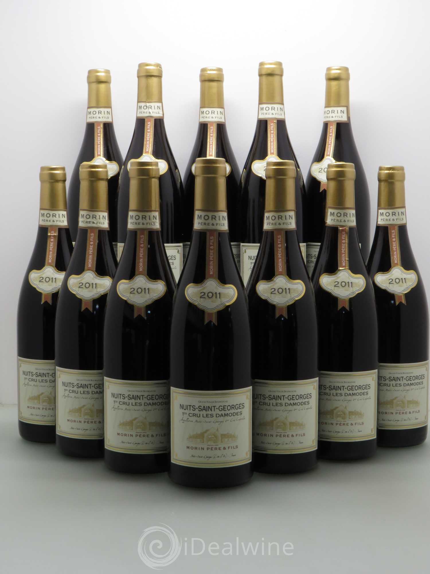 Nuits-Saint-Georges 1er Cru Les Damodes Morin 2011 - Lot de 12 bouteilles - 0