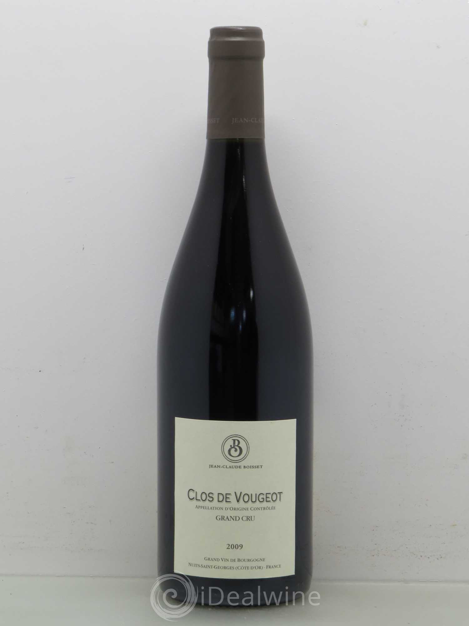 Clos de Vougeot Grand Cru Boisset 2009 - Lot de 1 bouteille - 0