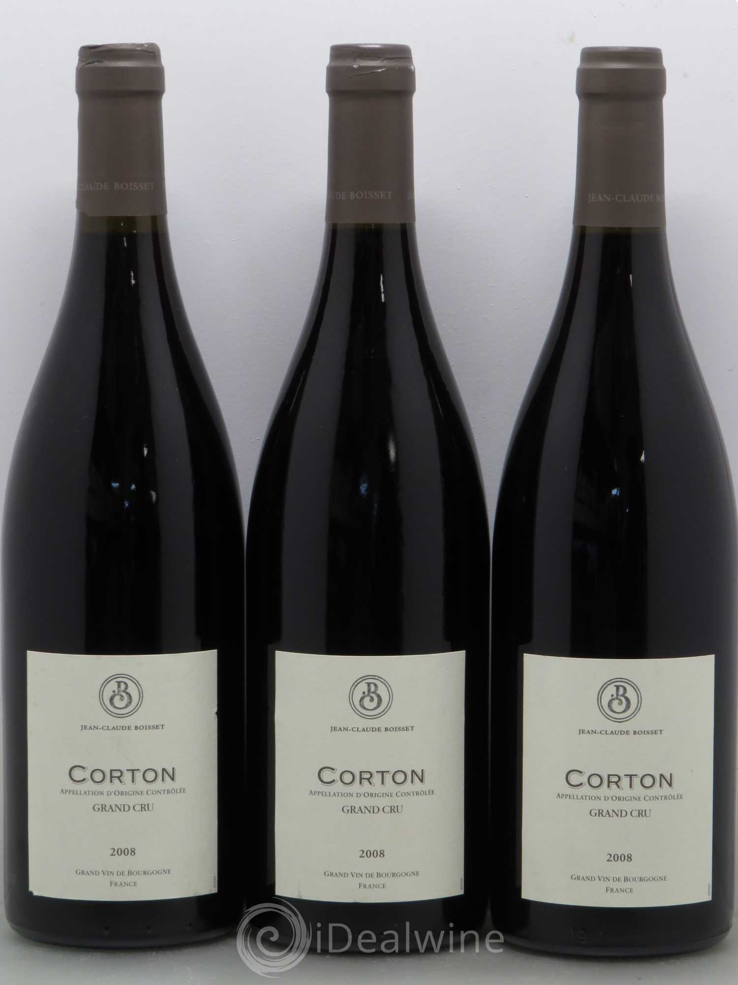 Corton Grand Cru Boisset 2008 - Lot de 6 bouteilles - 1