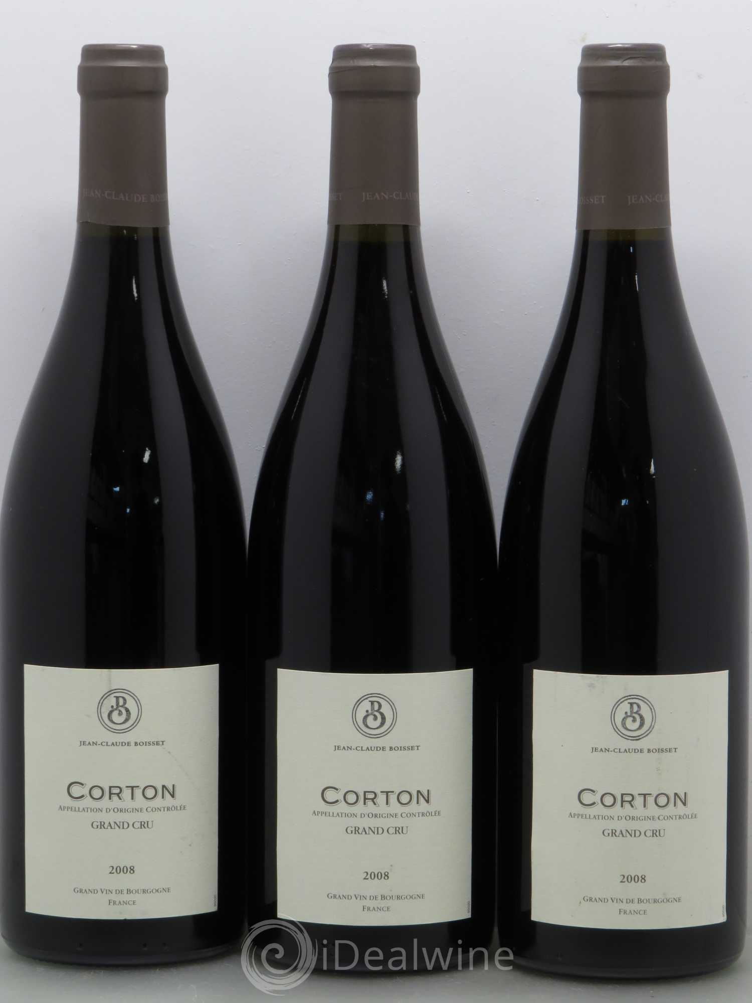 Corton Grand Cru Boisset 2008 - Lot de 6 bouteilles - 2