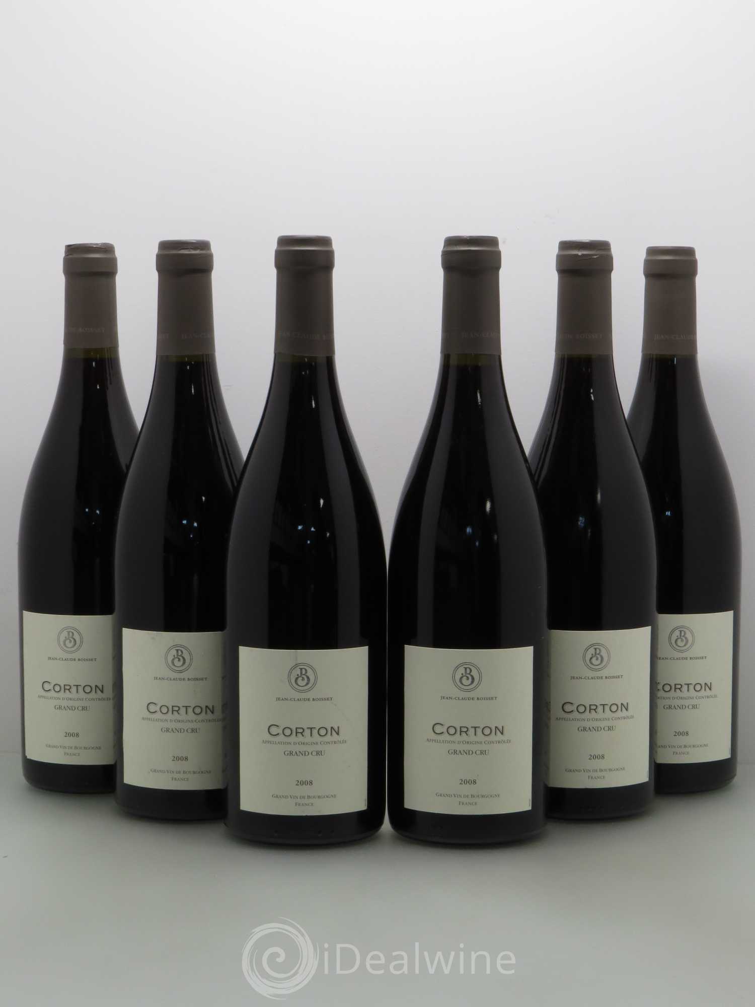 Corton Grand Cru Boisset 2008 - Lot de 6 bouteilles - 0