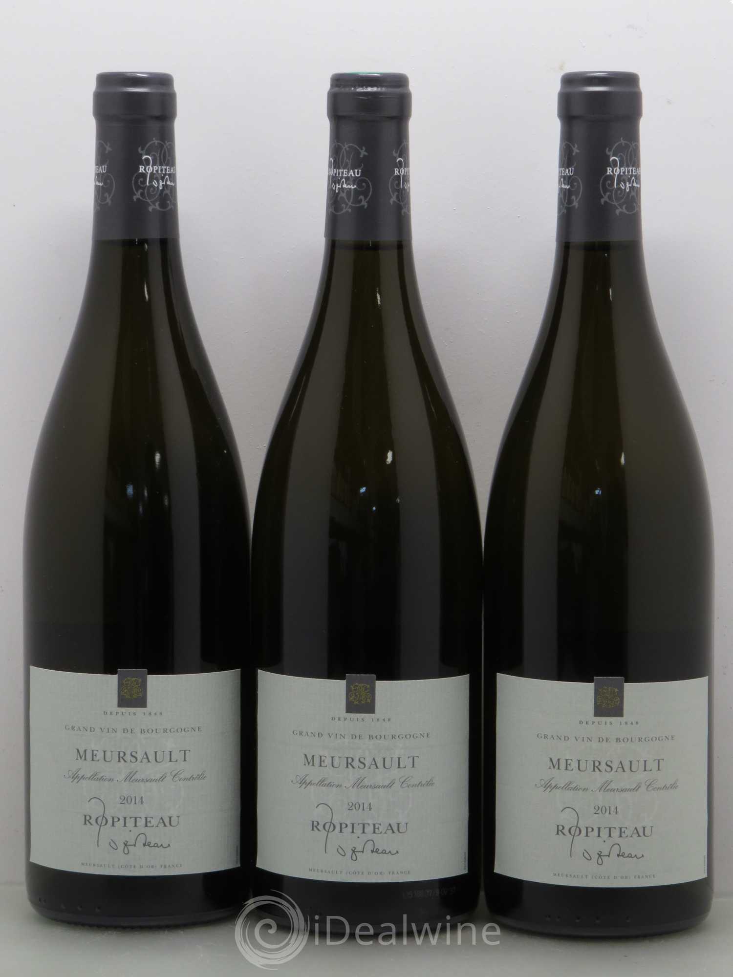 Meursault Ropiteau 2014 - Lot de 6 bouteilles - 1