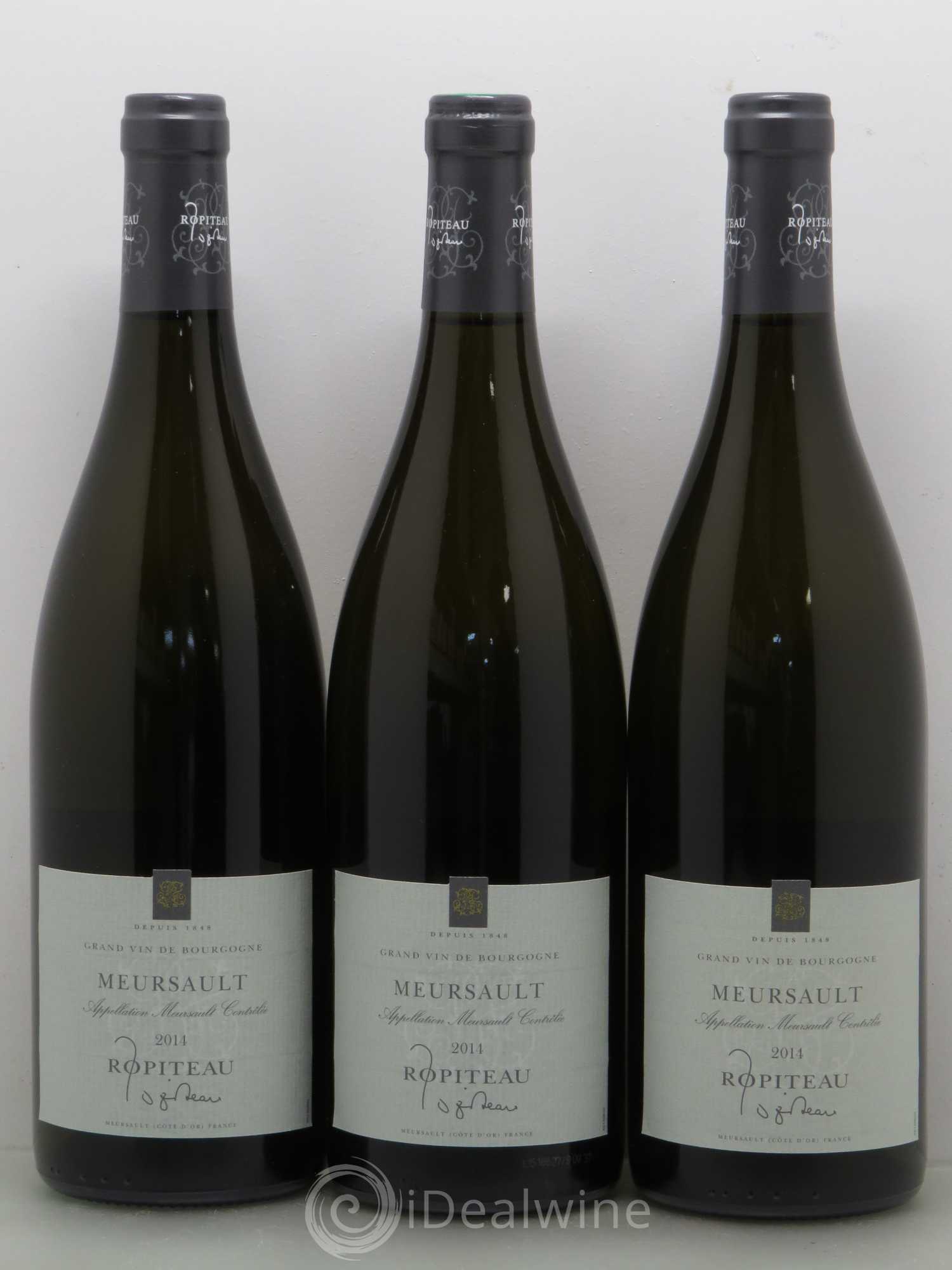 Meursault Ropiteau 2014 - Lot de 6 bouteilles - 2