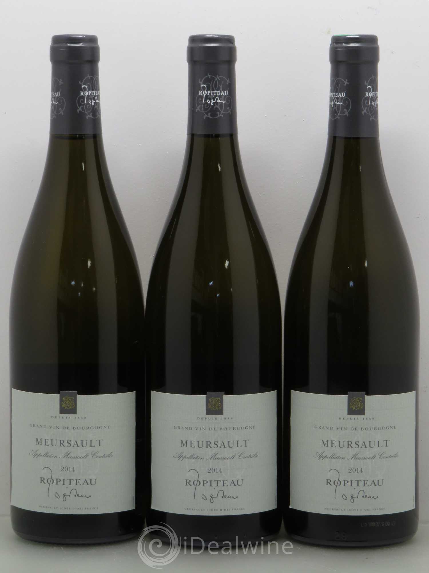 Meursault Ropiteau 2014 - Lot de 12 bouteilles - 1