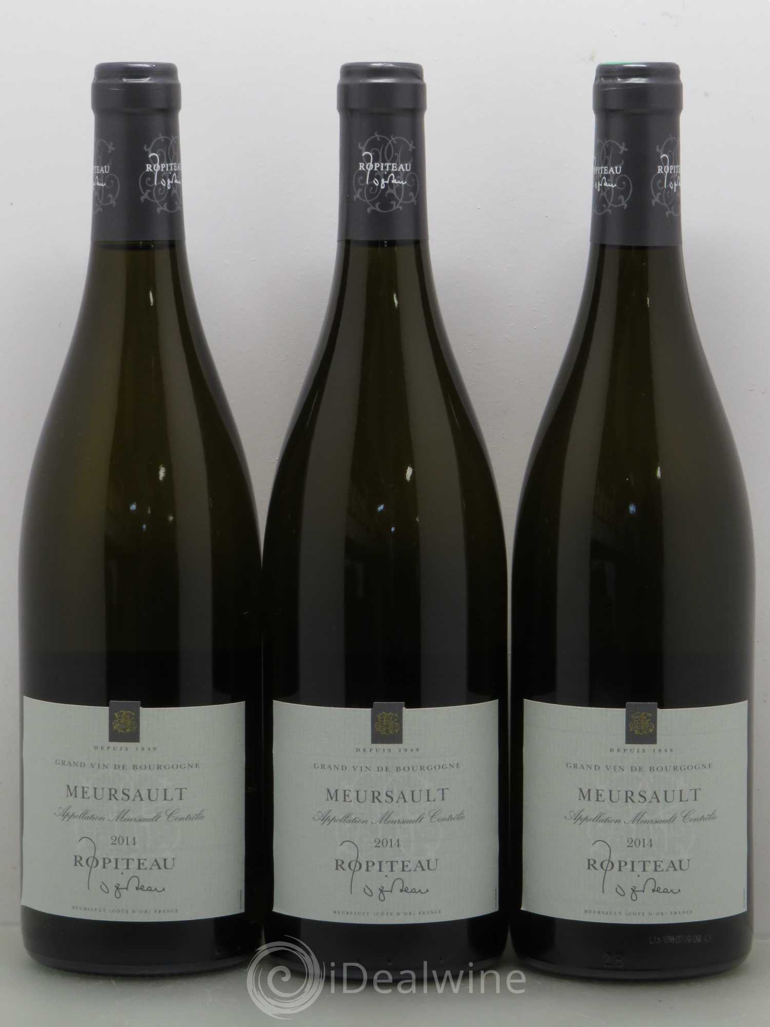 Meursault Ropiteau 2014 - Lot de 12 bouteilles - 2