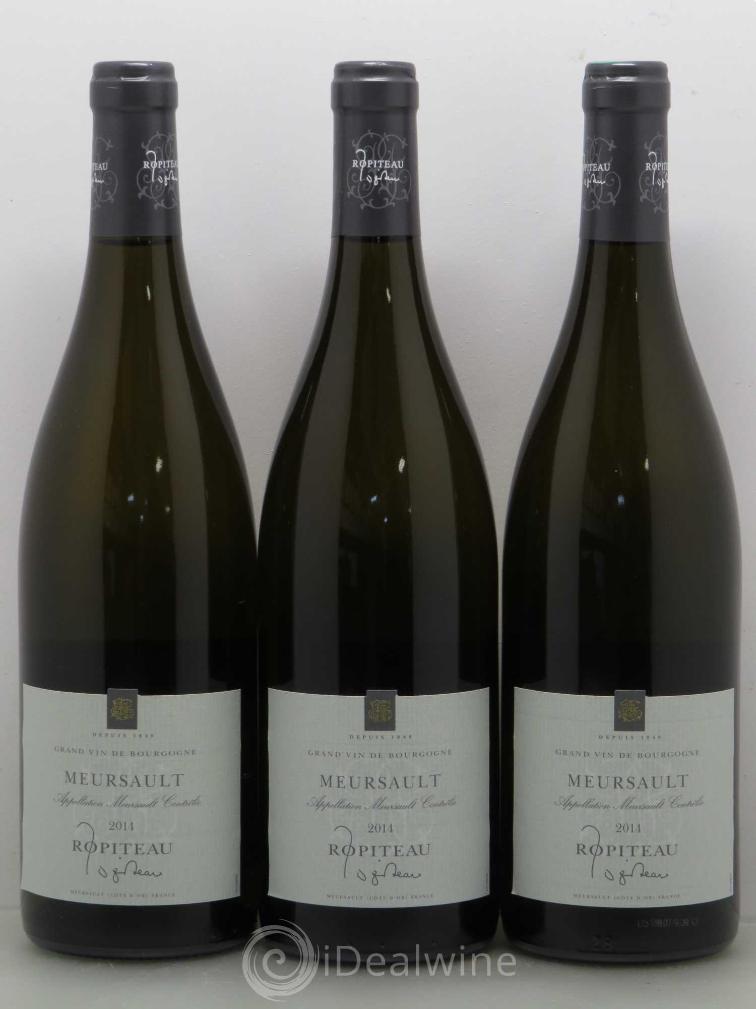 Meursault Ropiteau 2014 - Lot de 12 bouteilles - 4