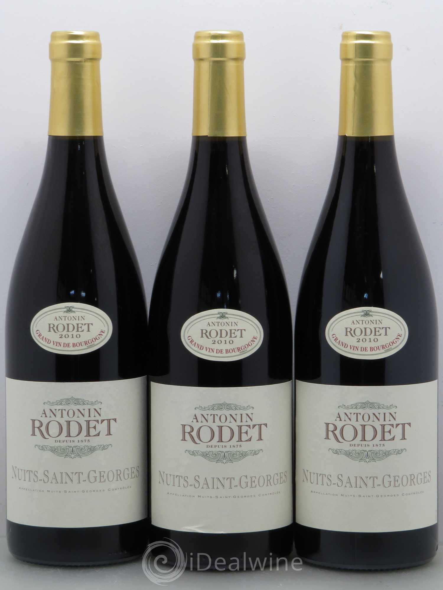 Nuits-Saint-Georges Rodet 2010 - Lot de 6 bouteilles - 2