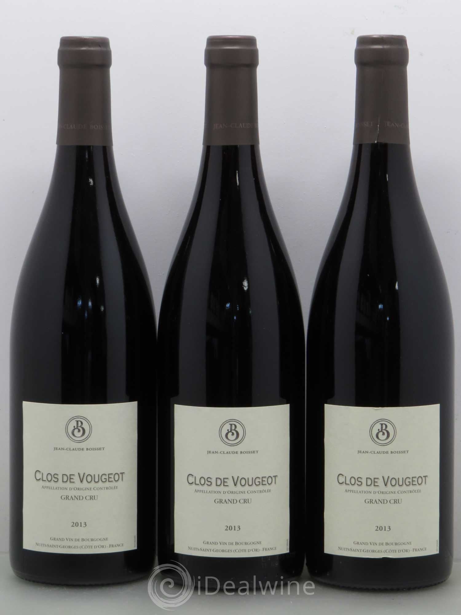 Clos de Vougeot Grand Cru Boisset 2013 - Lot de 6 bouteilles - 1