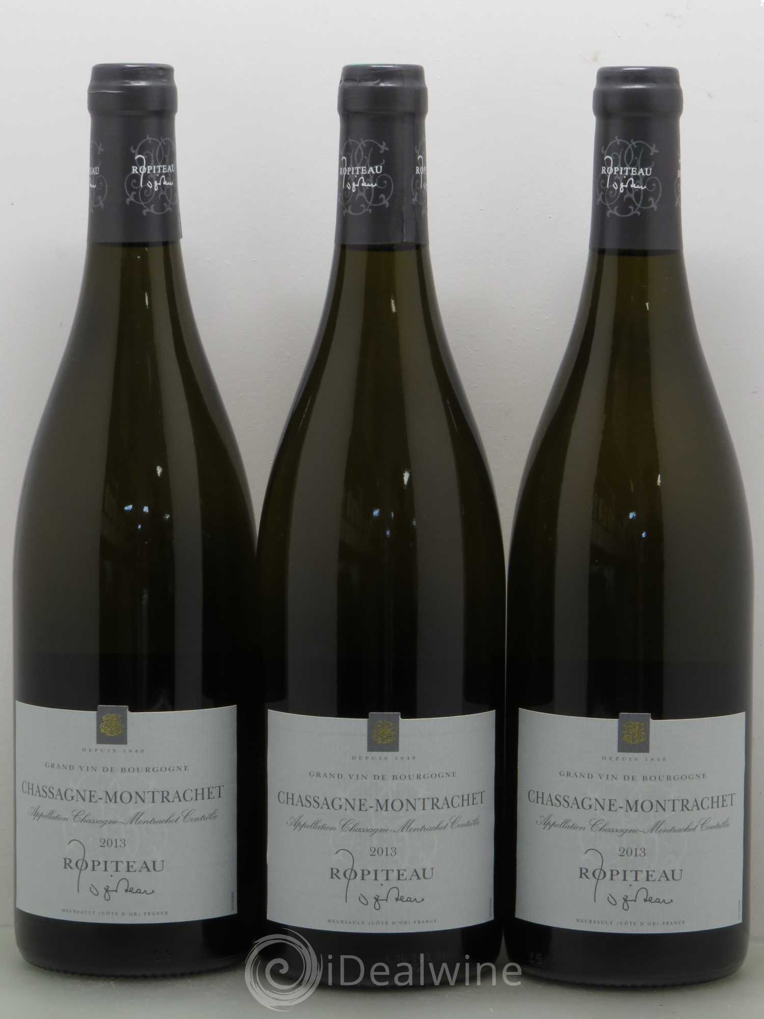 Chassagne-Montrachet Ropiteau 2013 - Lot de 12 bouteilles - 1