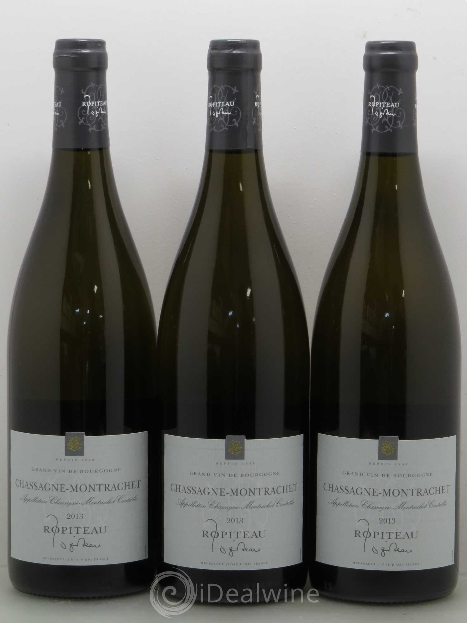 Chassagne-Montrachet Ropiteau 2013 - Lot de 12 bouteilles - 2