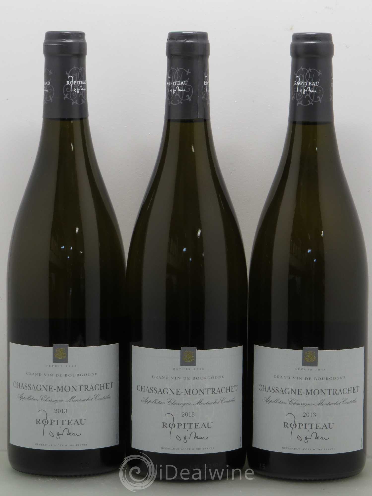 Chassagne-Montrachet Ropiteau 2013 - Lot de 12 bouteilles - 4