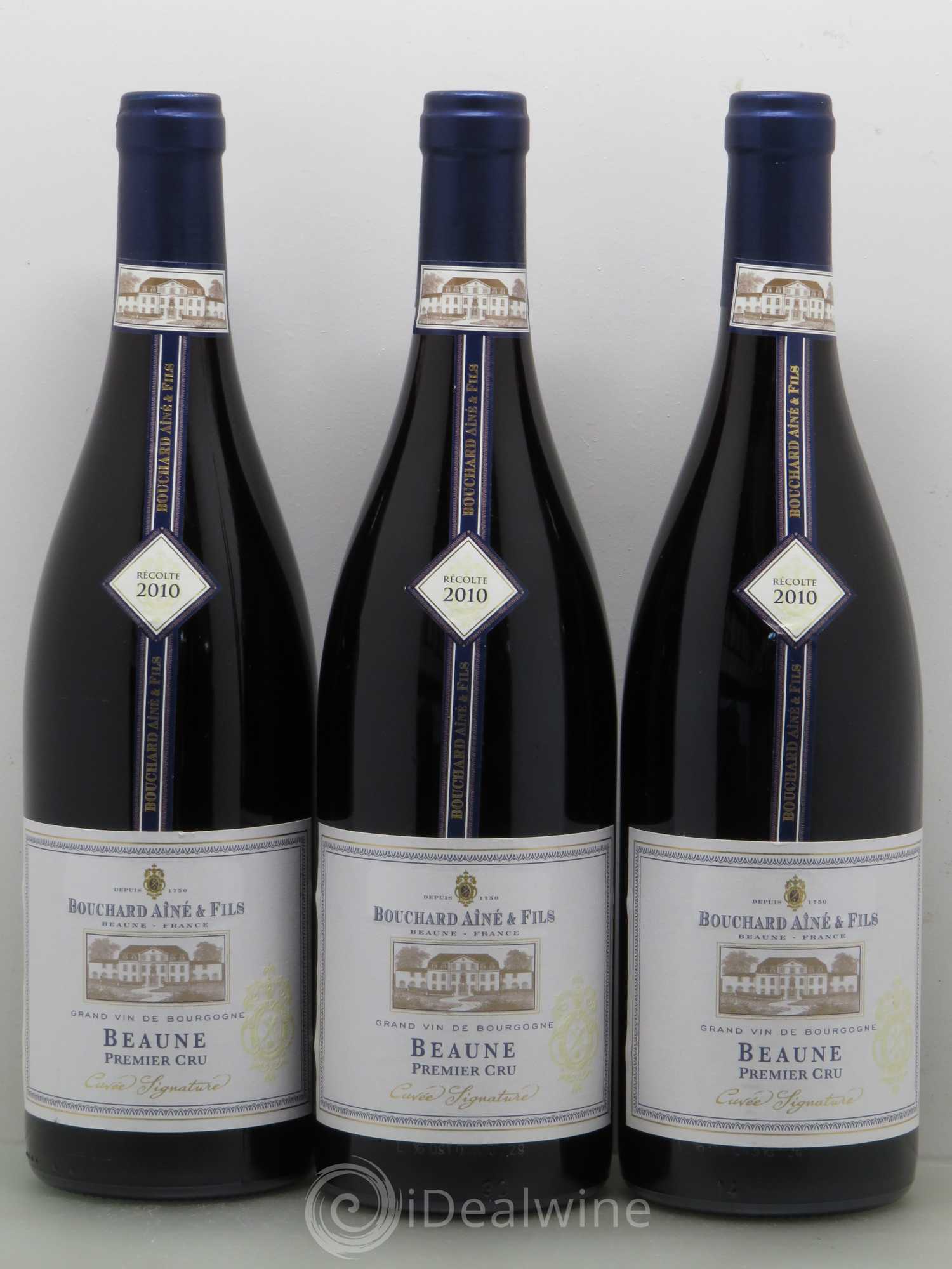 Beaune 1er Cru Cuvée Signature Domaine Bouchard Ainé & Fils 2010 - Posten von 12 Flaschen - 3