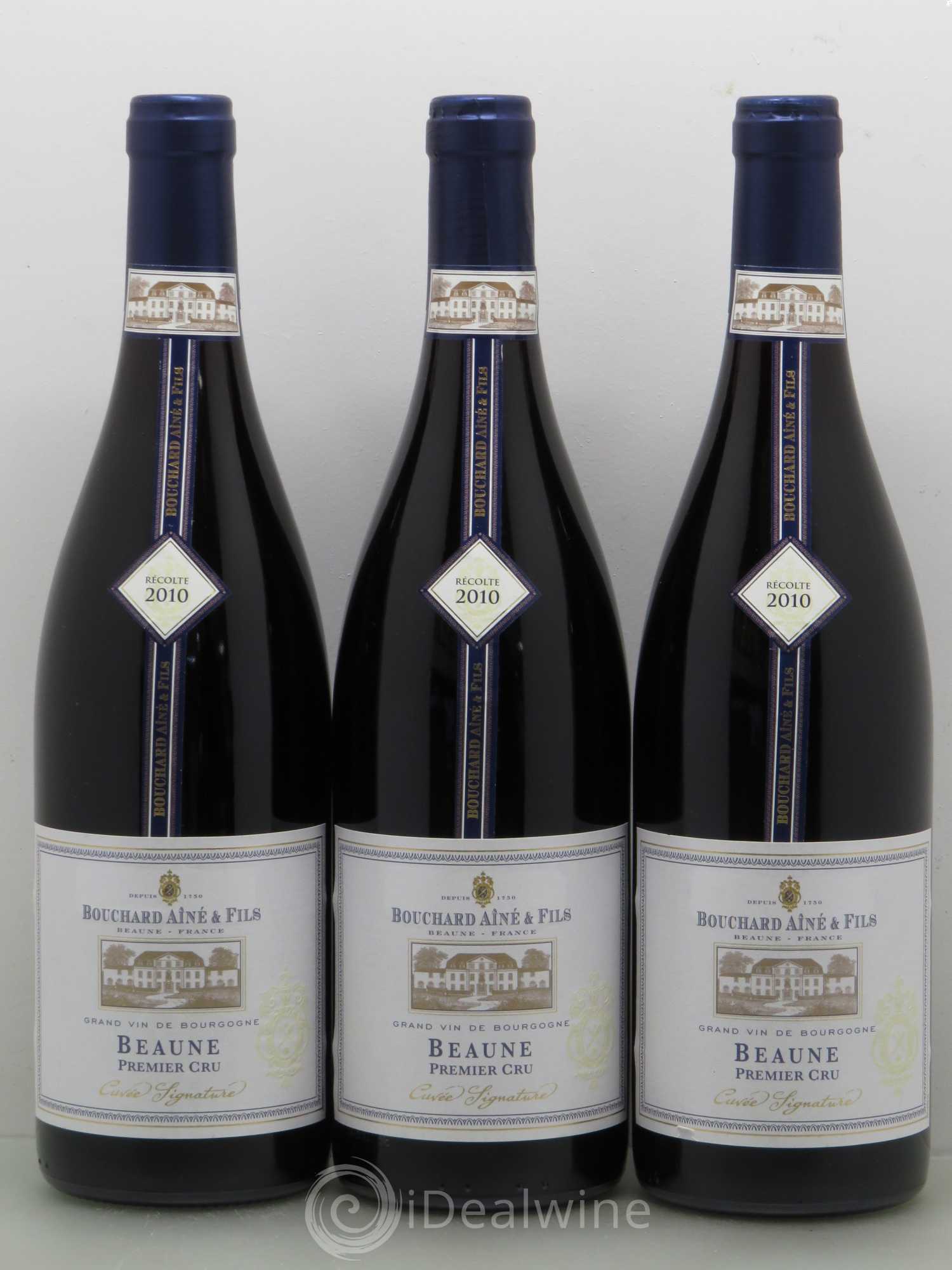 Beaune 1er Cru Cuvée Signature Domaine Bouchard Ainé & Fils 2010 - Posten von 6 Flaschen - 2