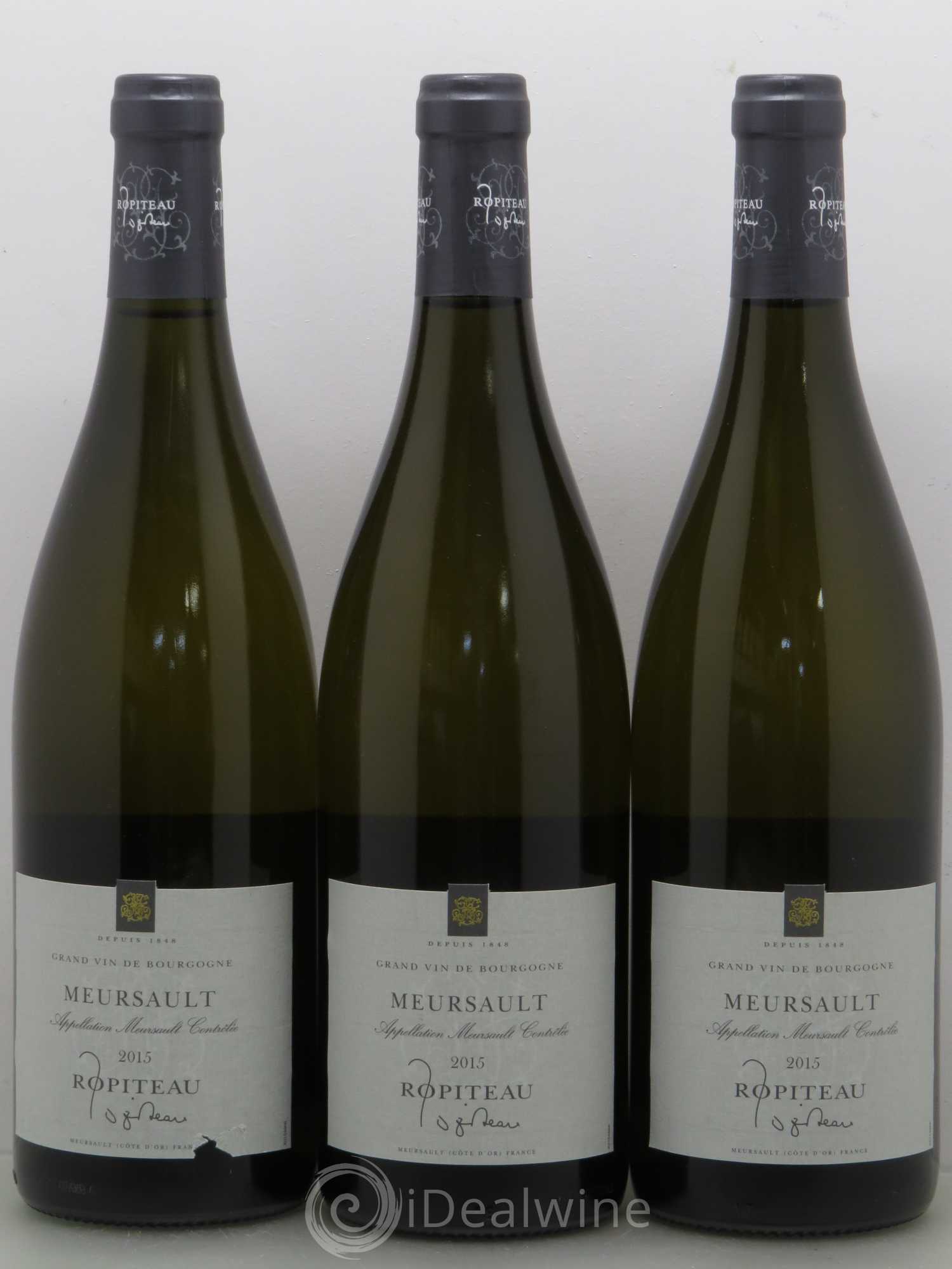 Meursault Ropiteau 2015 - Lot de 6 bouteilles - 1