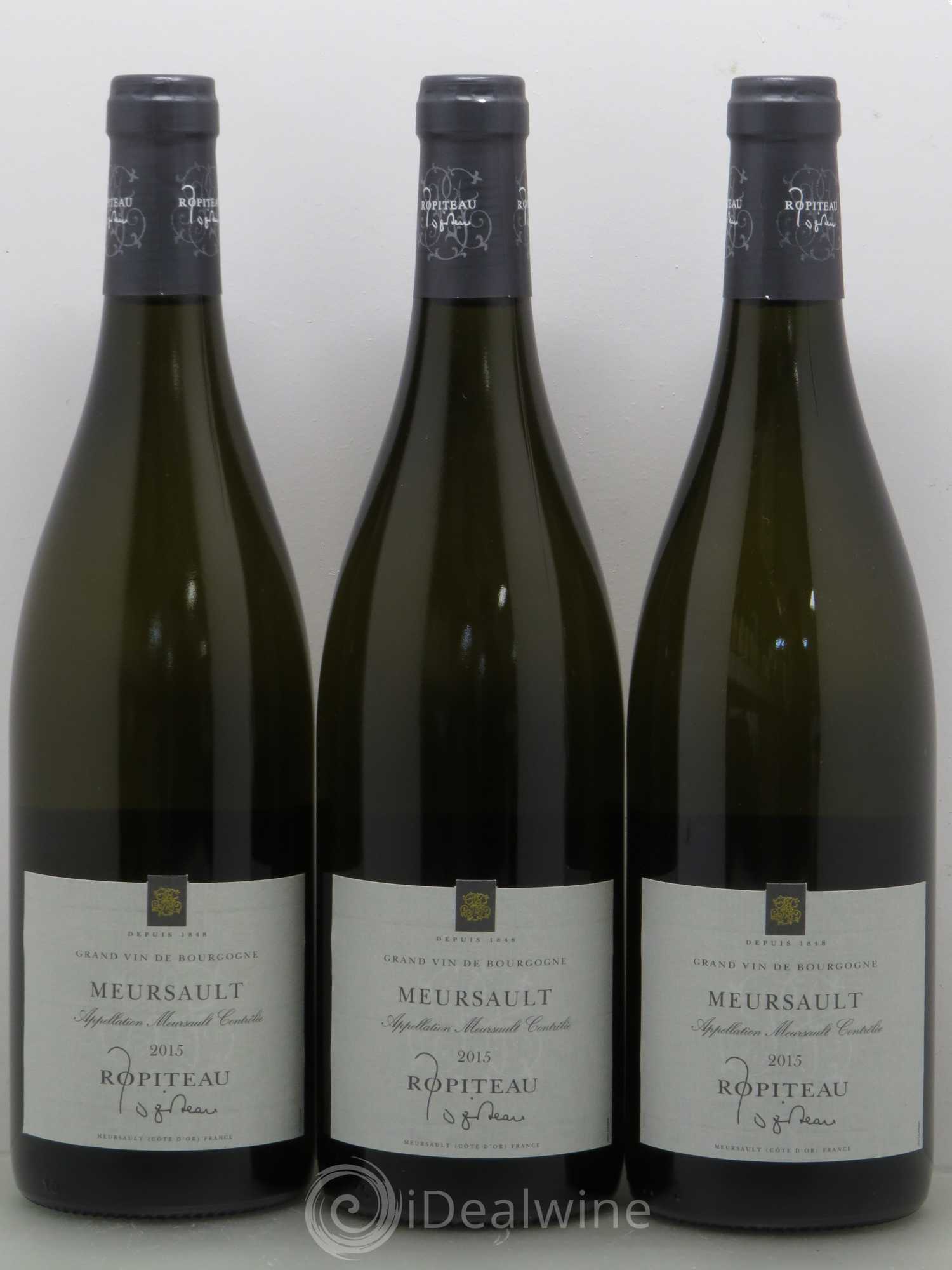 Meursault Ropiteau 2015 - Lot de 6 bouteilles - 2