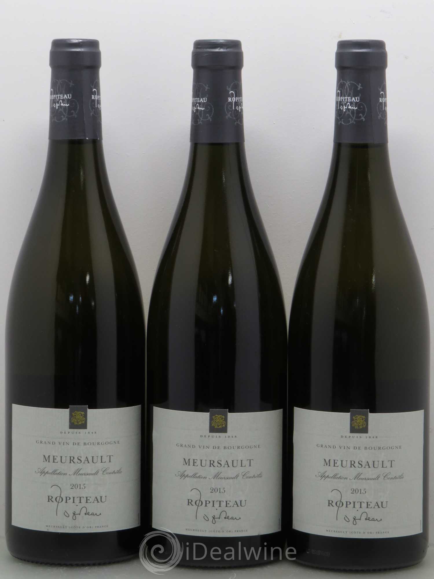 Meursault Ropiteau 2015 - Lot de 12 bouteilles - 1