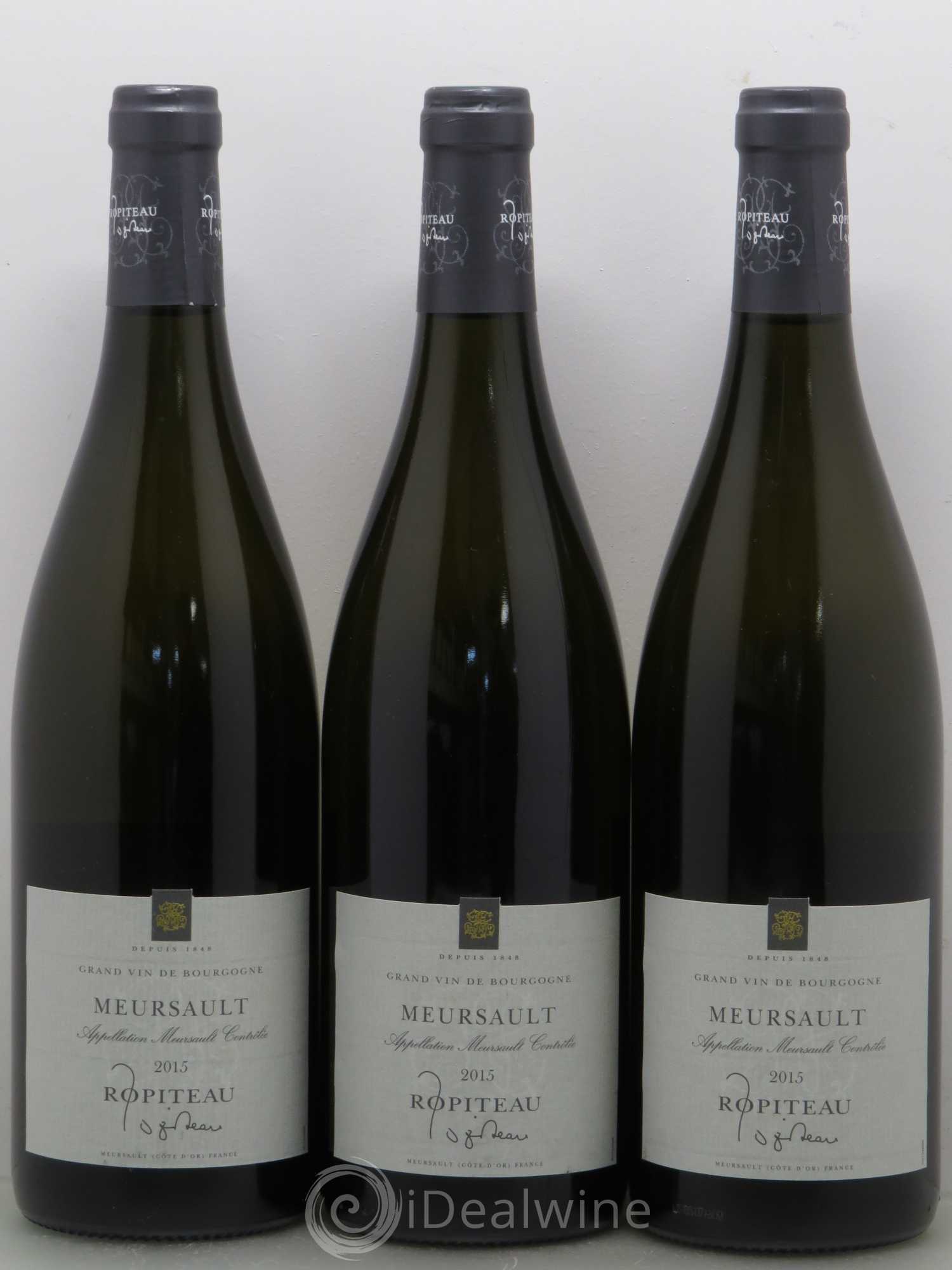 Meursault Ropiteau 2015 - Lot de 12 bouteilles - 2
