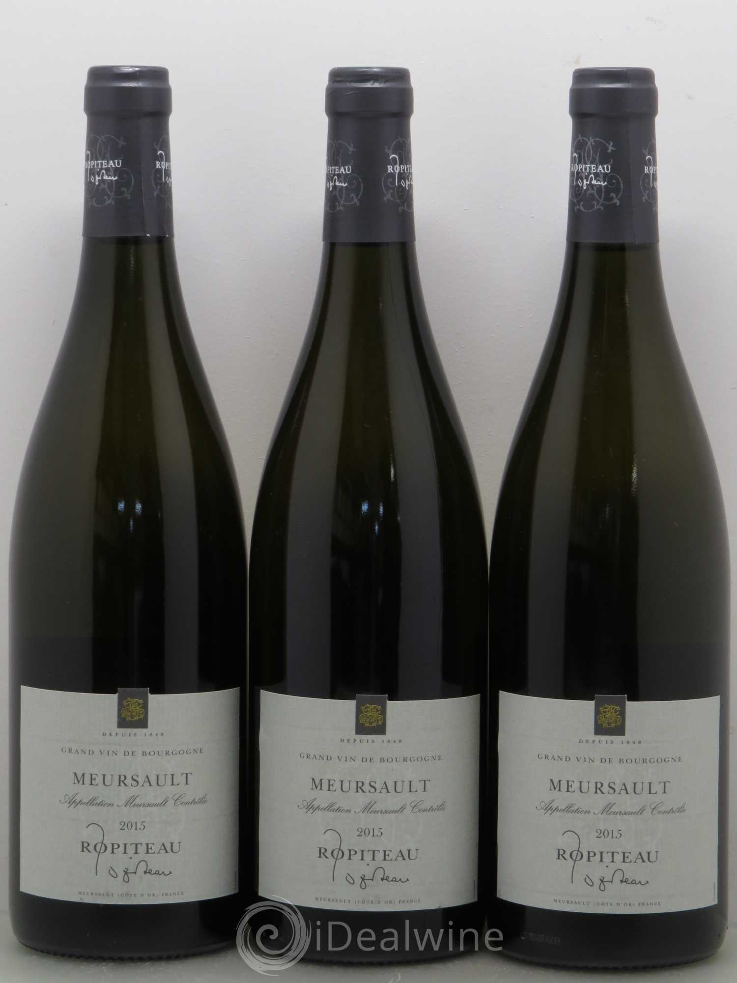 Meursault Ropiteau 2015 - Lot de 12 bouteilles - 3