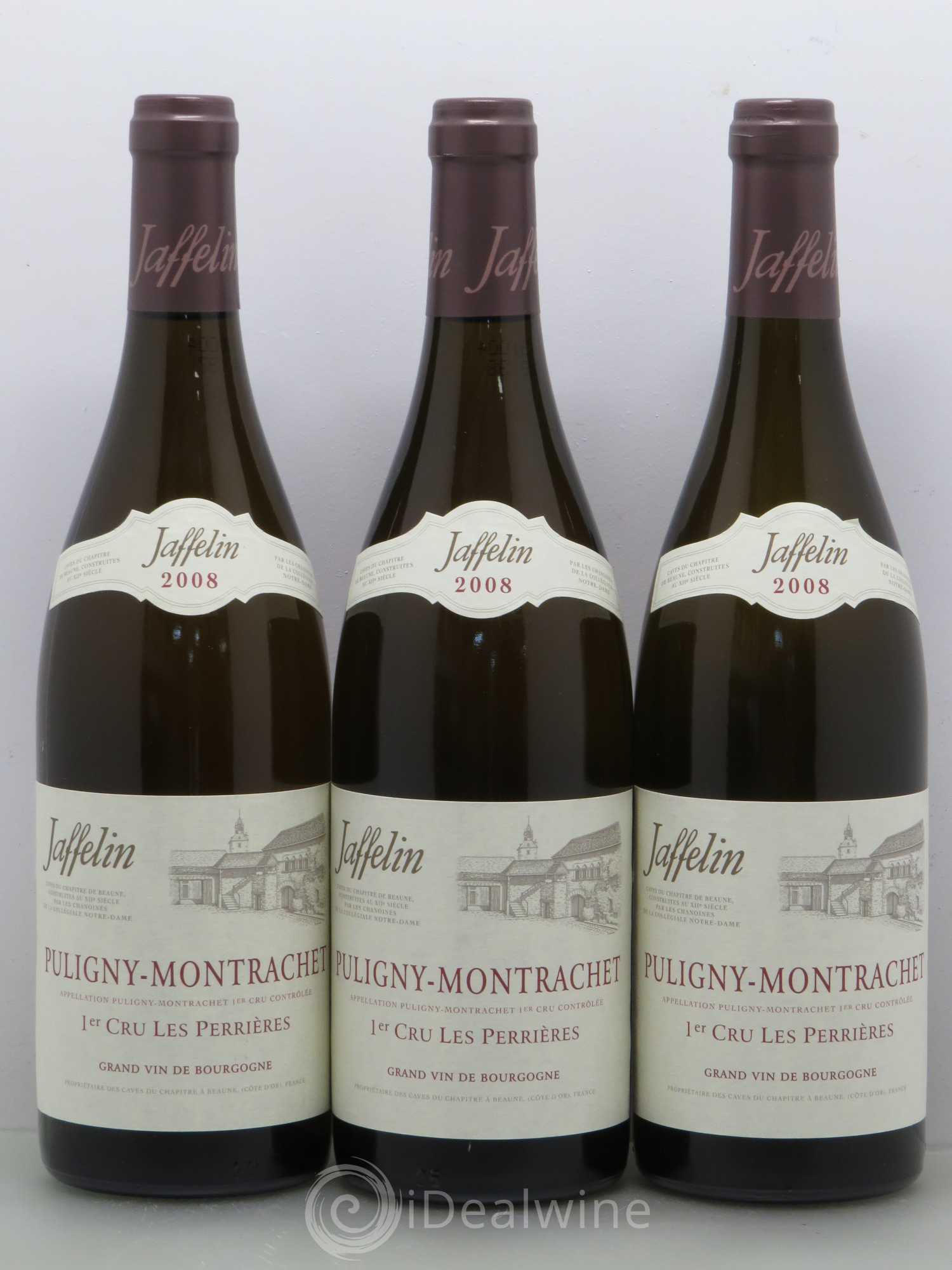 Puligny-Montrachet 1er Cru Les Perrières Jaffelin 2008 - Posten von 12 Flaschen - 4