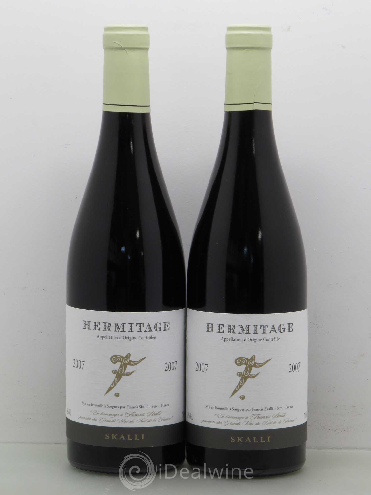 Hermitage F - Skalli 2007 - Posten von 2 Flaschen - 0
