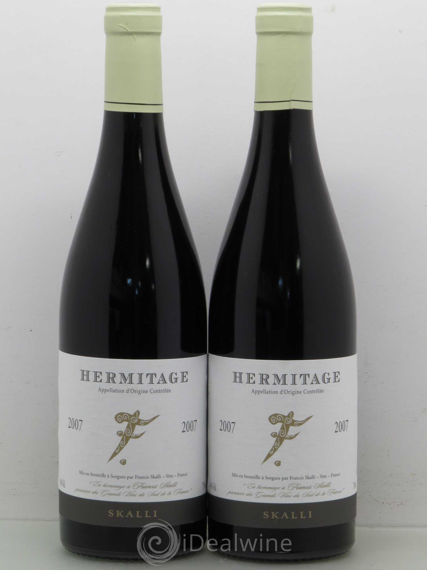 Hermitage F - Skalli 2007 - Posten von 2 Flaschen - 0