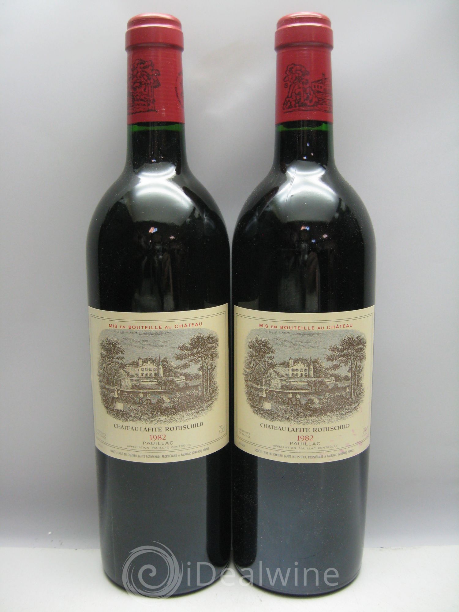 Château Lafite Rothschild 1er Grand Cru Classé (rebouché en 1994) 1982 - Posten von 12 Flaschen - 5