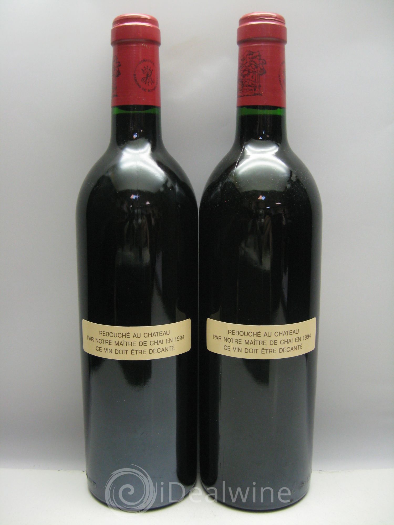 Château Lafite Rothschild 1er Grand Cru Classé (rebouché en 1994) 1982 - Posten von 12 Flaschen - 6