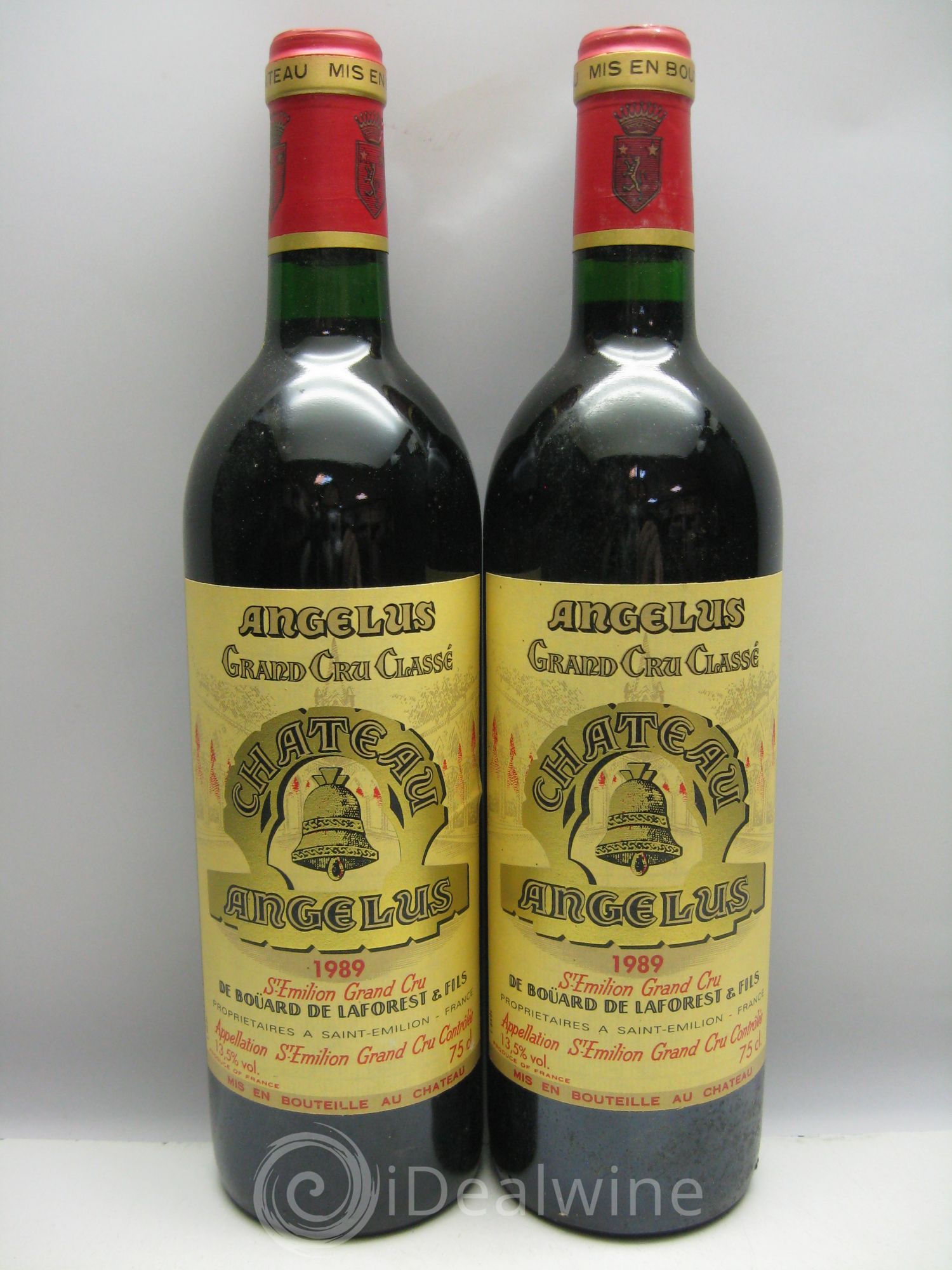 Château Angélus 1er Grand Cru Classé A 1989 - Lot de 12 bouteilles - 2