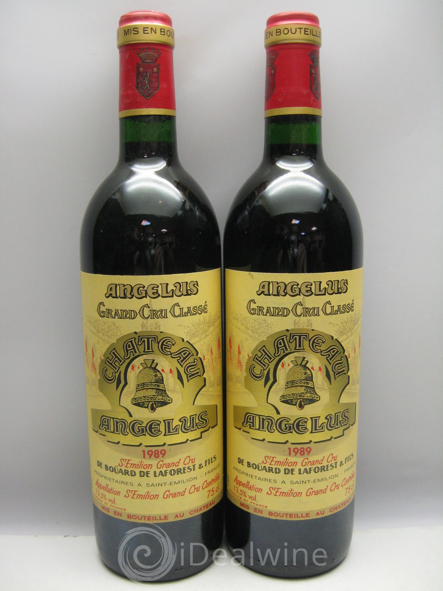 Château Angélus 1er Grand Cru Classé A 1989 - Lot de 12 bouteilles - 5