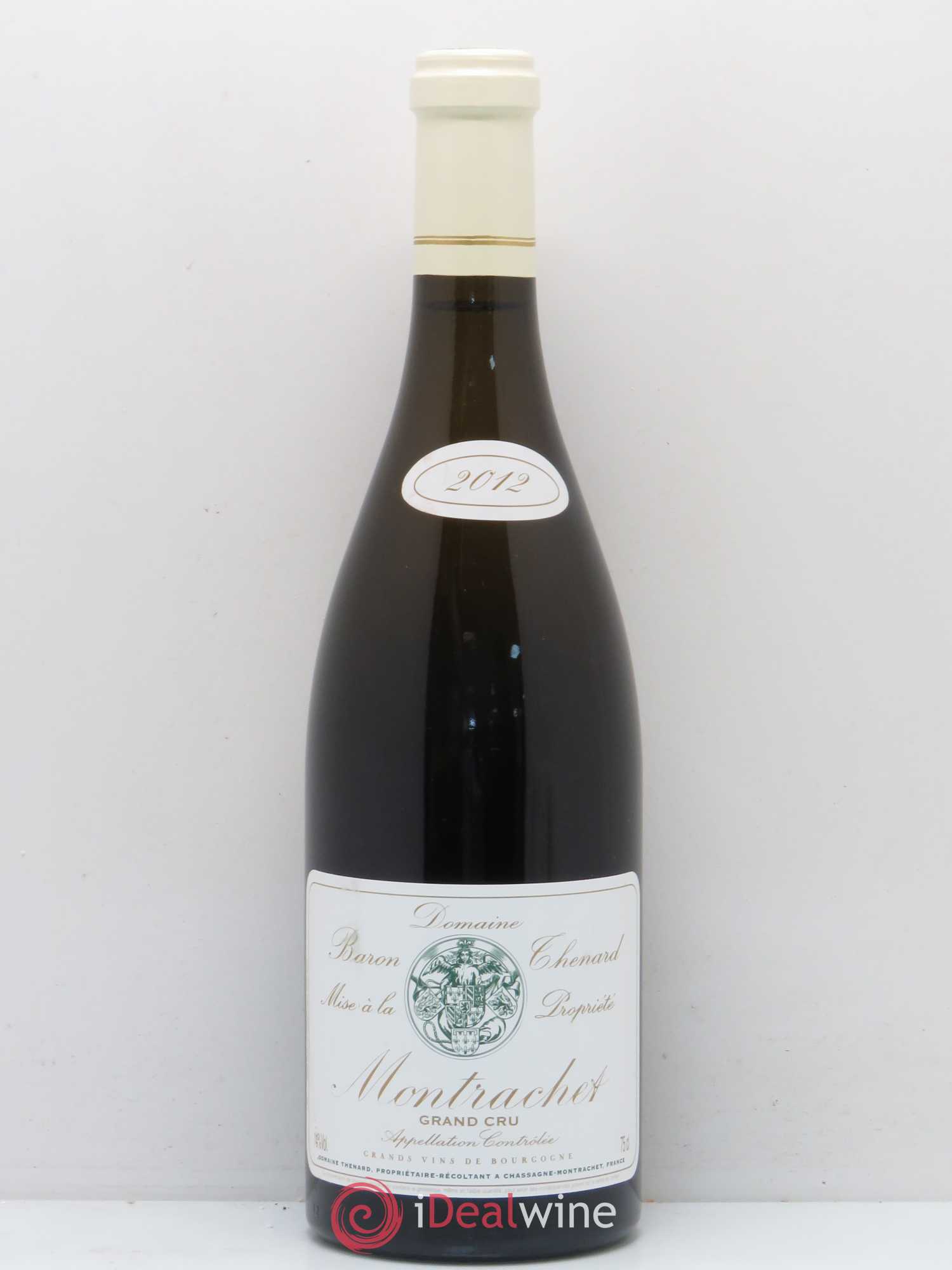 Montrachet Grand Cru Domaine Thénard 2012 - Lot de 1 bouteille - 0