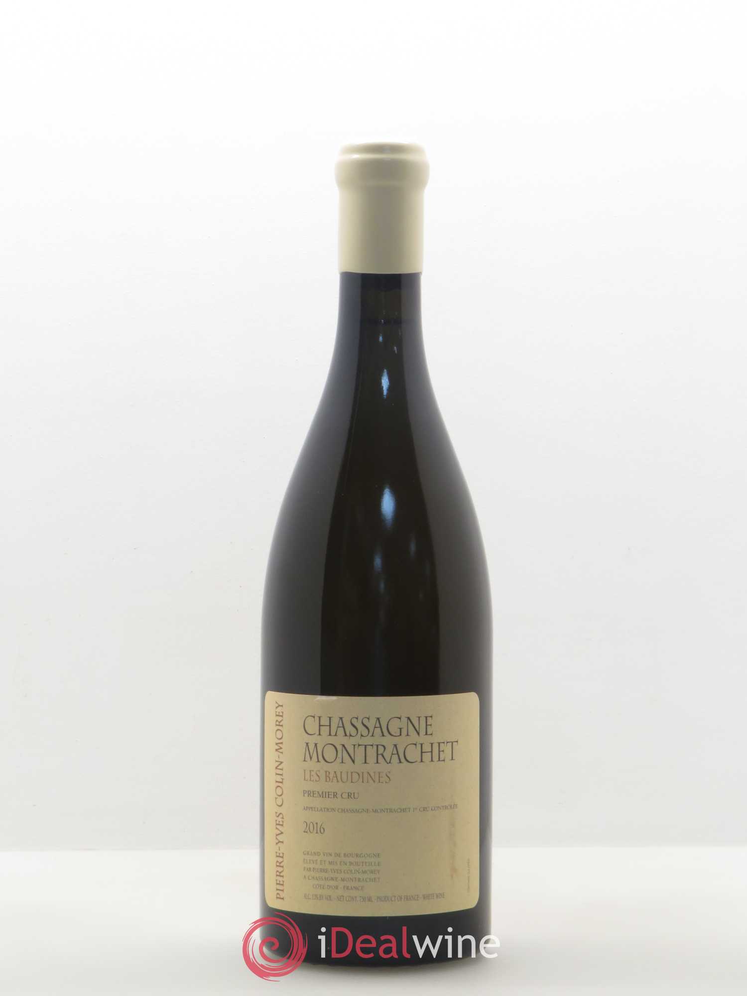 Chassagne-Montrachet 1er Cru Les Baudines Pierre-Yves Colin Morey 2016 - Lot de 1 bouteille - 0