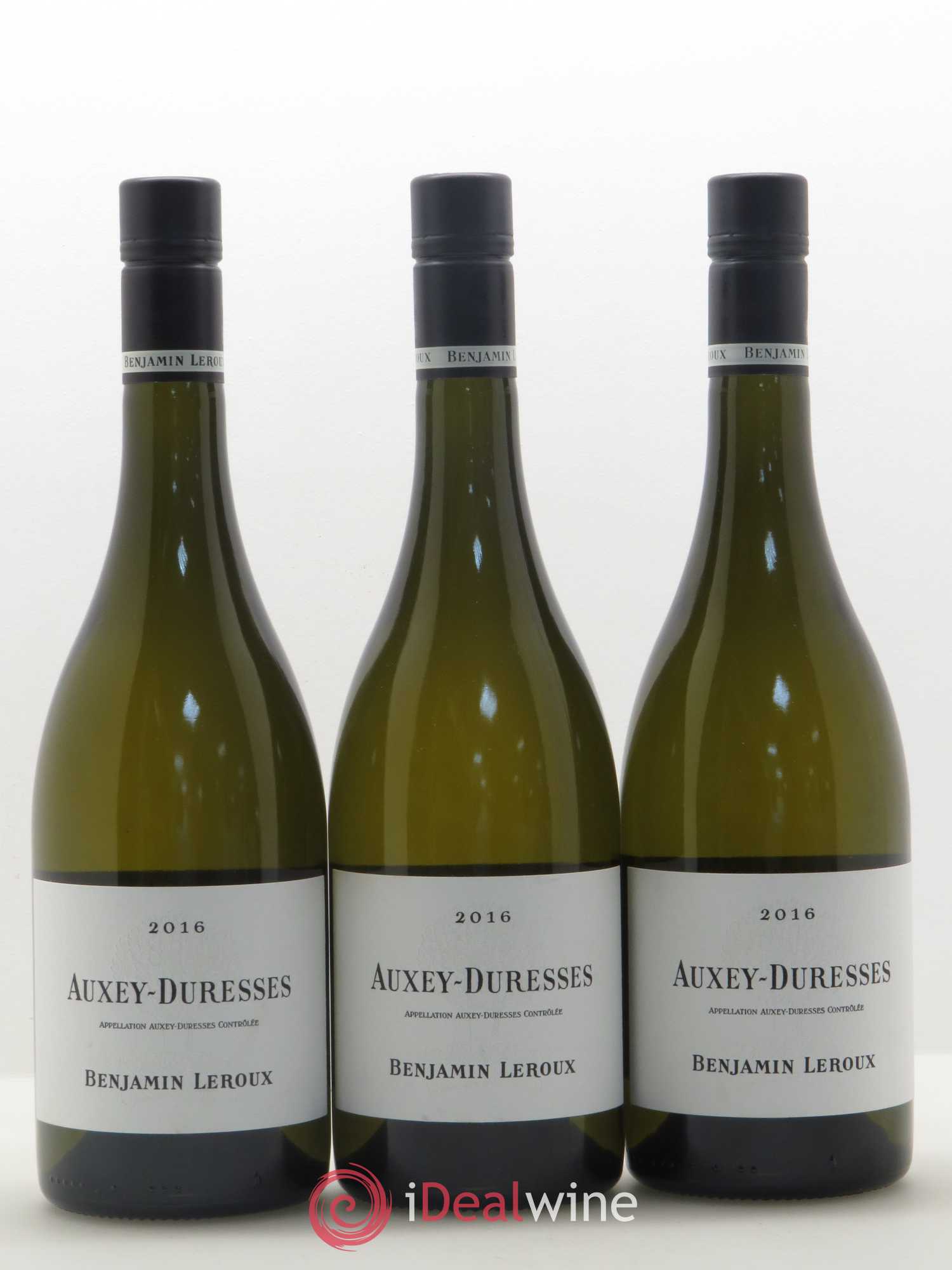 Auxey-Duresses Benjamin Leroux (sans prix de réserve) 2016 - Posten von 3 Flaschen - 0