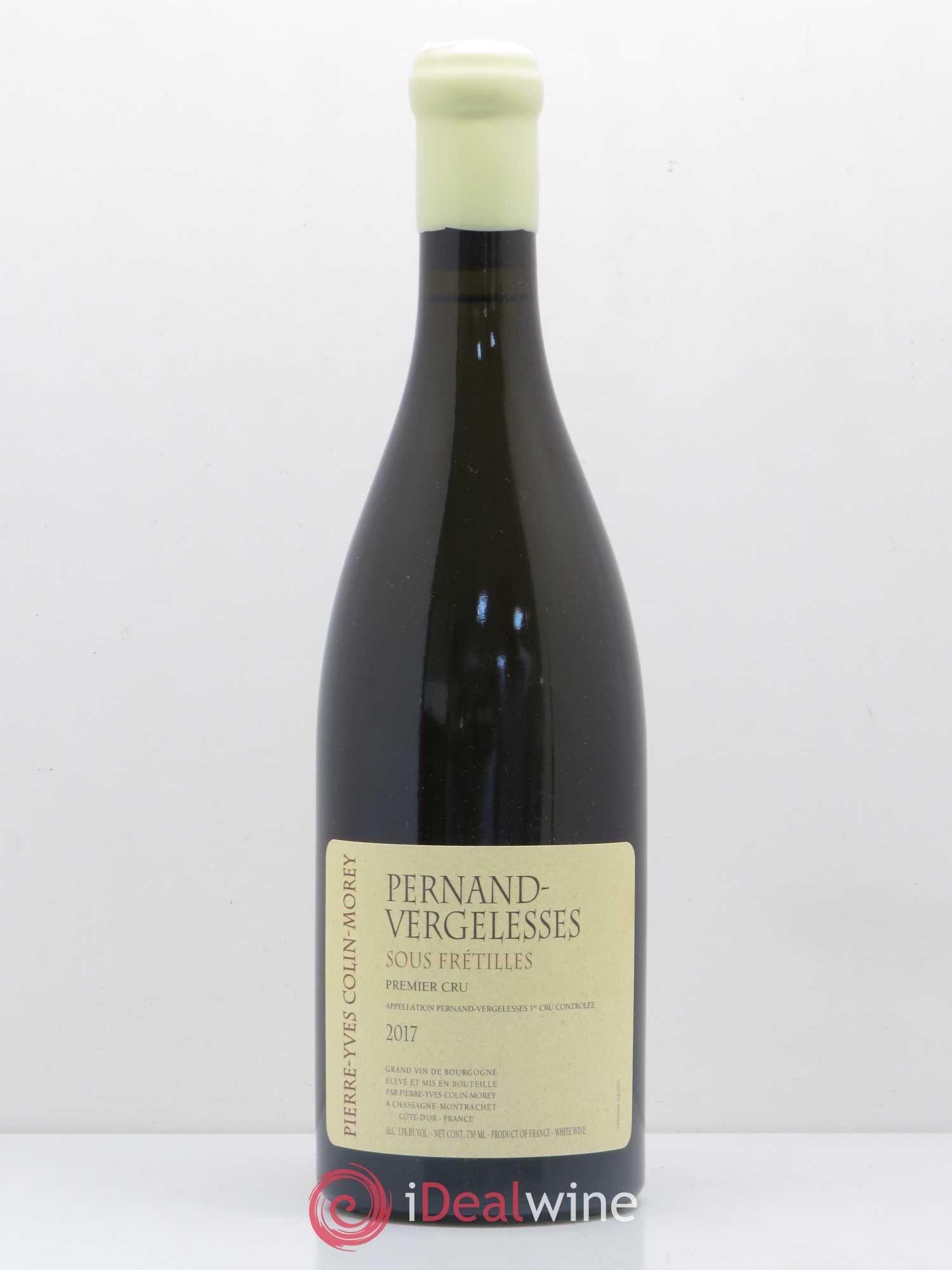 Pernand-Vergelesses 1er Cru Sous Frétilles Pierre Yves Colin Morey 2017 - Posten von 1 Flasche - 0