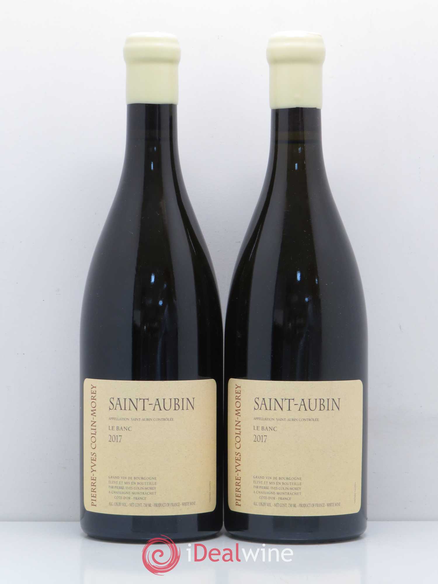 Saint-Aubin Le Banc Pierre-Yves Colin Morey 2017 - Posten von 2 Flaschen - 0