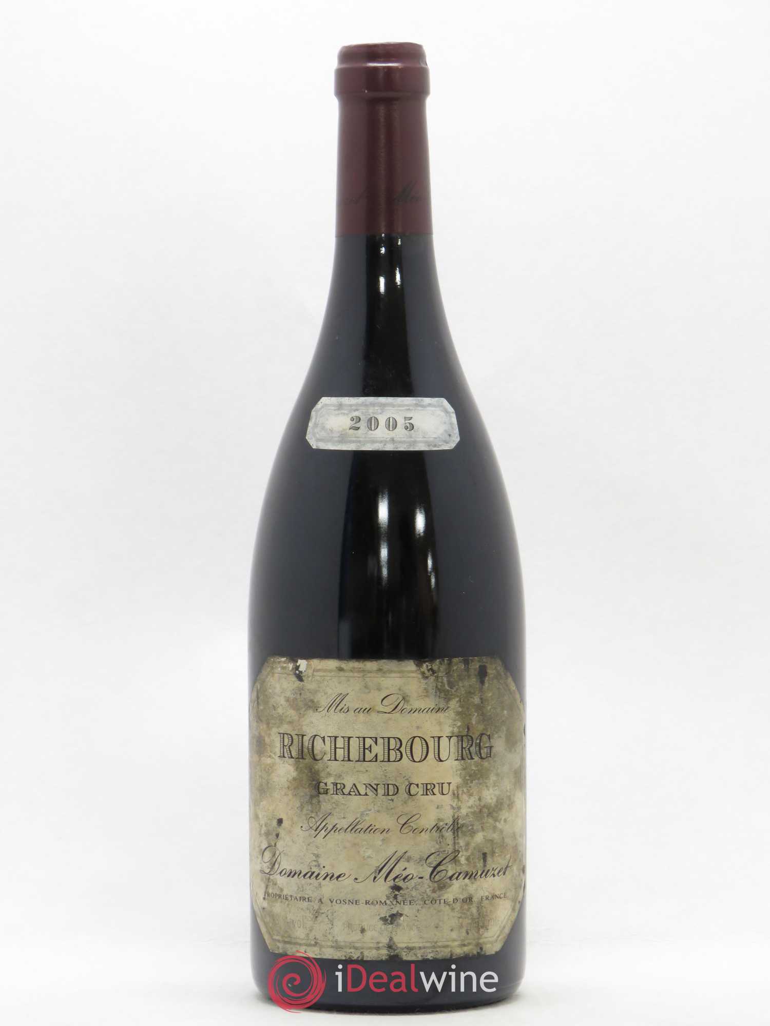 Richebourg Grand Cru Méo-Camuzet (Domaine) 2005 - Lot de 1 bouteille - 0
