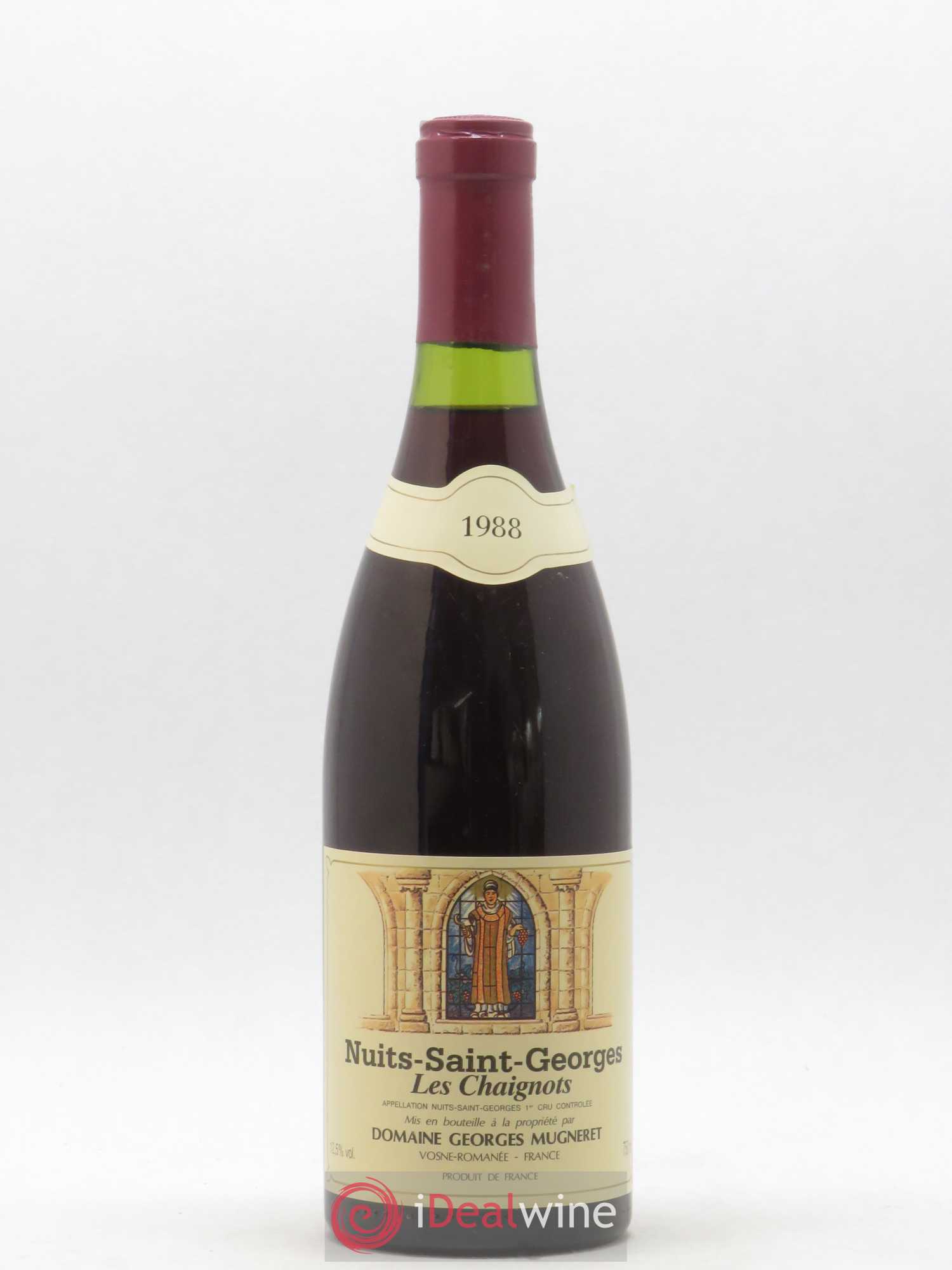 Nuits-Saint-Georges 1er Cru Les Chaignots Georges Mugneret (Domaine) 1988 - Lot de 1 bouteille - 0
