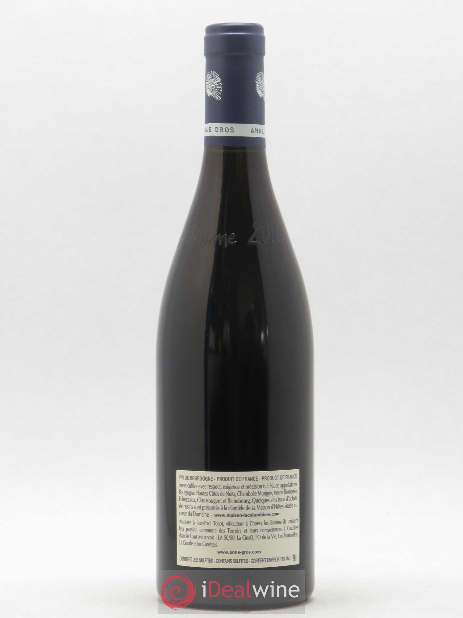 Richebourg Grand Cru Anne Gros 2016 - Posten von 1 Flasche - 1
