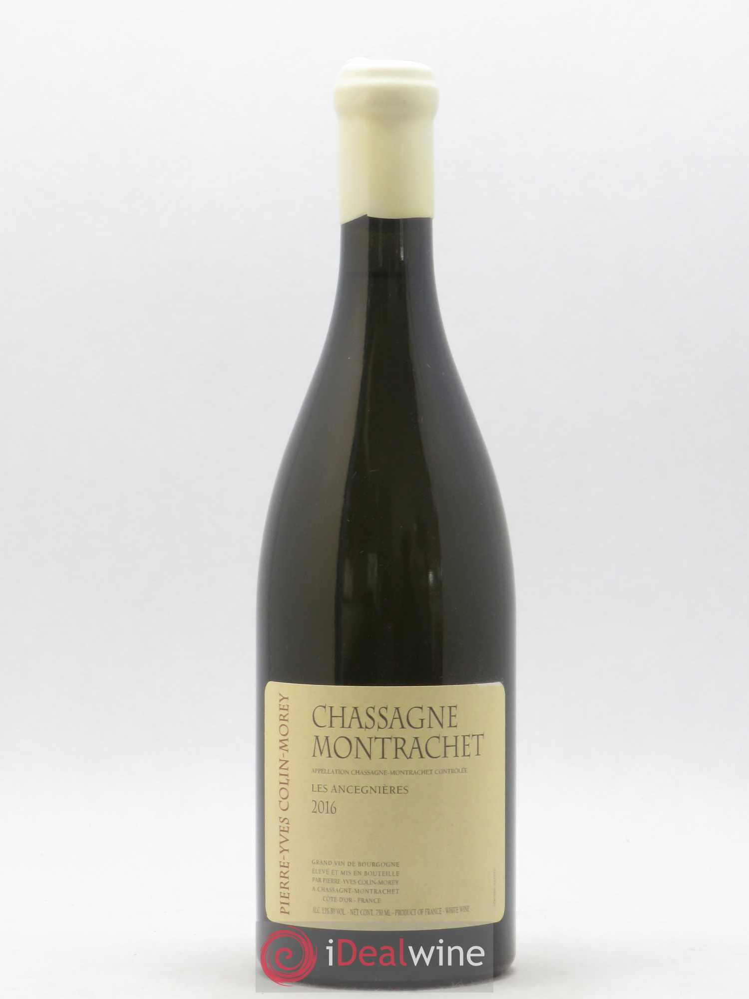 Chassagne-Montrachet Les Ancégnières Pierre-Yves Colin Morey 2016 - Lot de 1 bouteille - 0