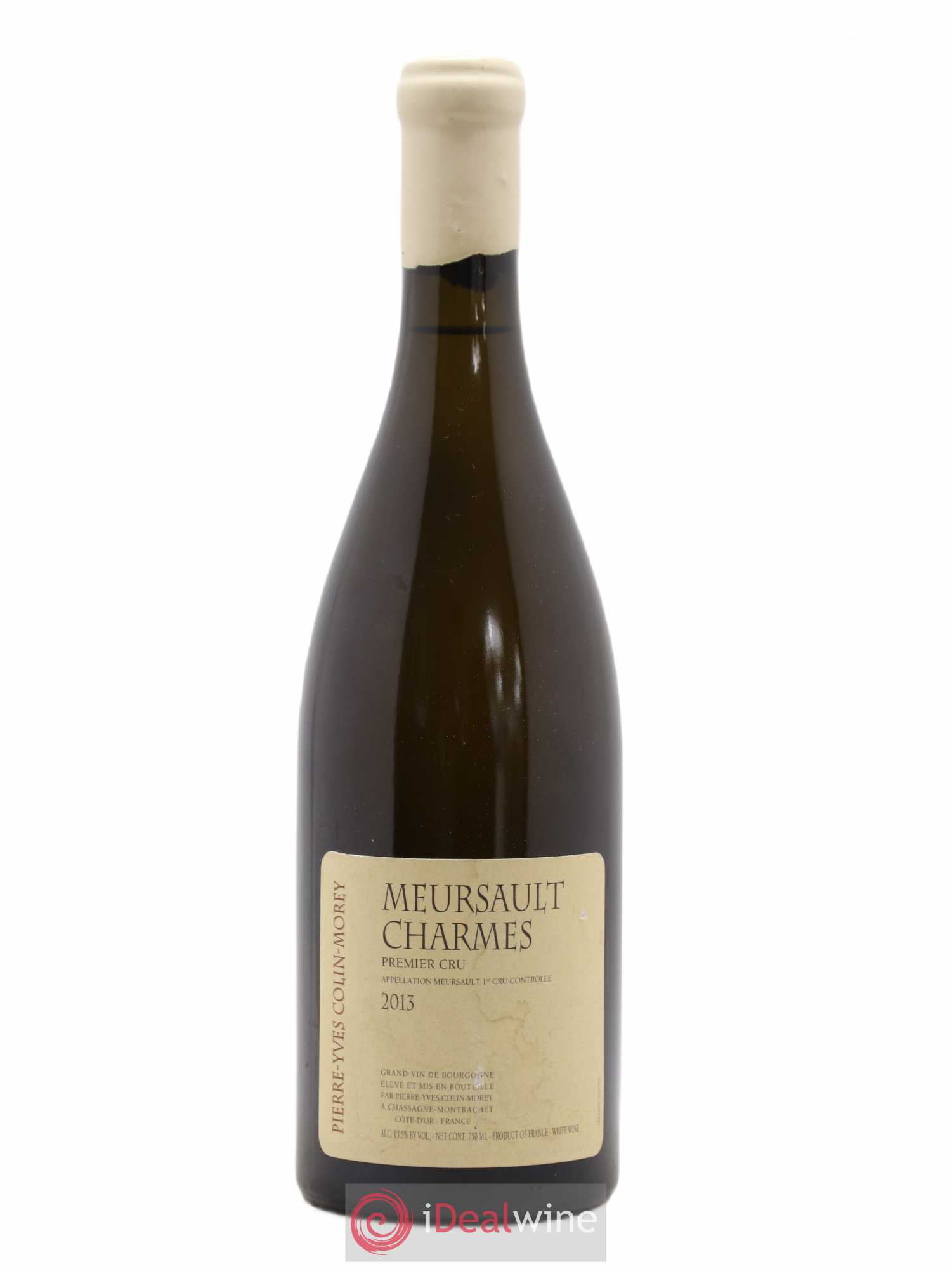 Meursault 1er Cru Charmes Pierre-Yves Colin Morey 2013 - Lot de 1 bouteille - 0