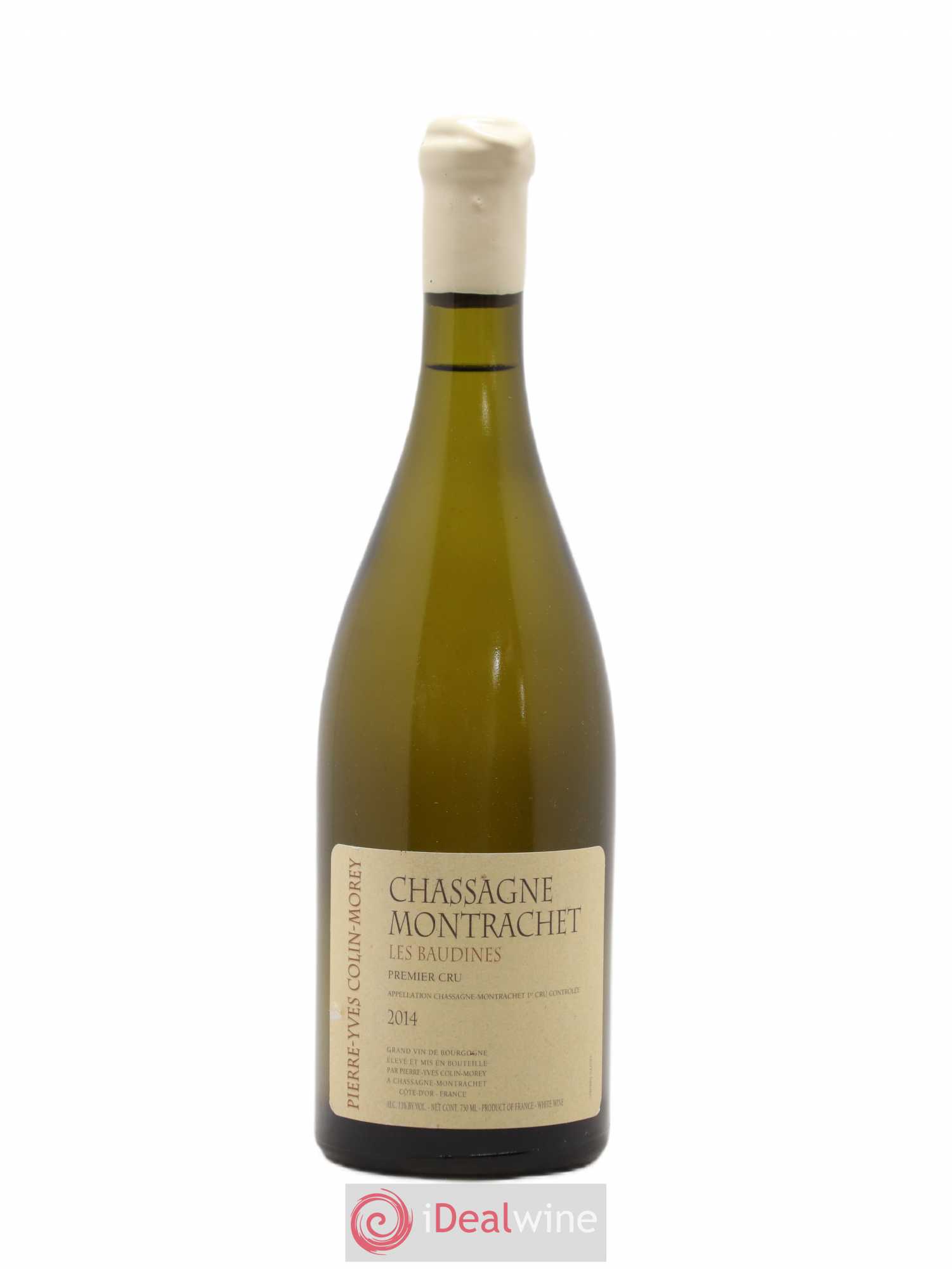 Chassagne-Montrachet 1er Cru Les Baudines Pierre-Yves Colin Morey 2014 - Lot de 1 bouteille - 0