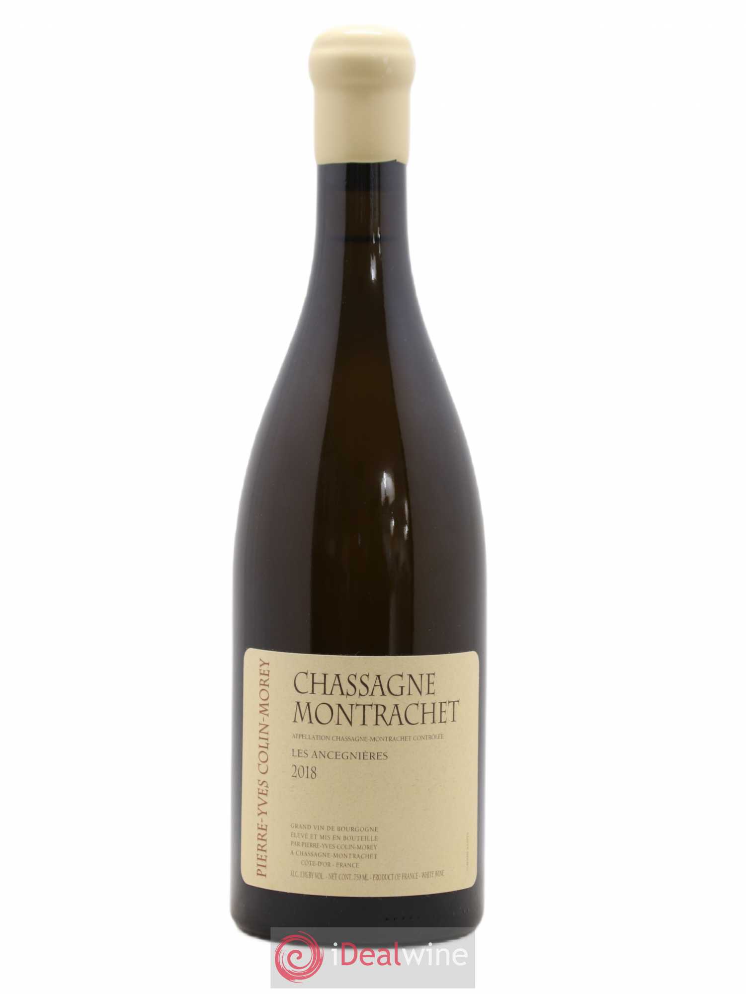 Chassagne-Montrachet Les Ancégnières Pierre-Yves Colin Morey 2018 - Lot de 1 bouteille - 0
