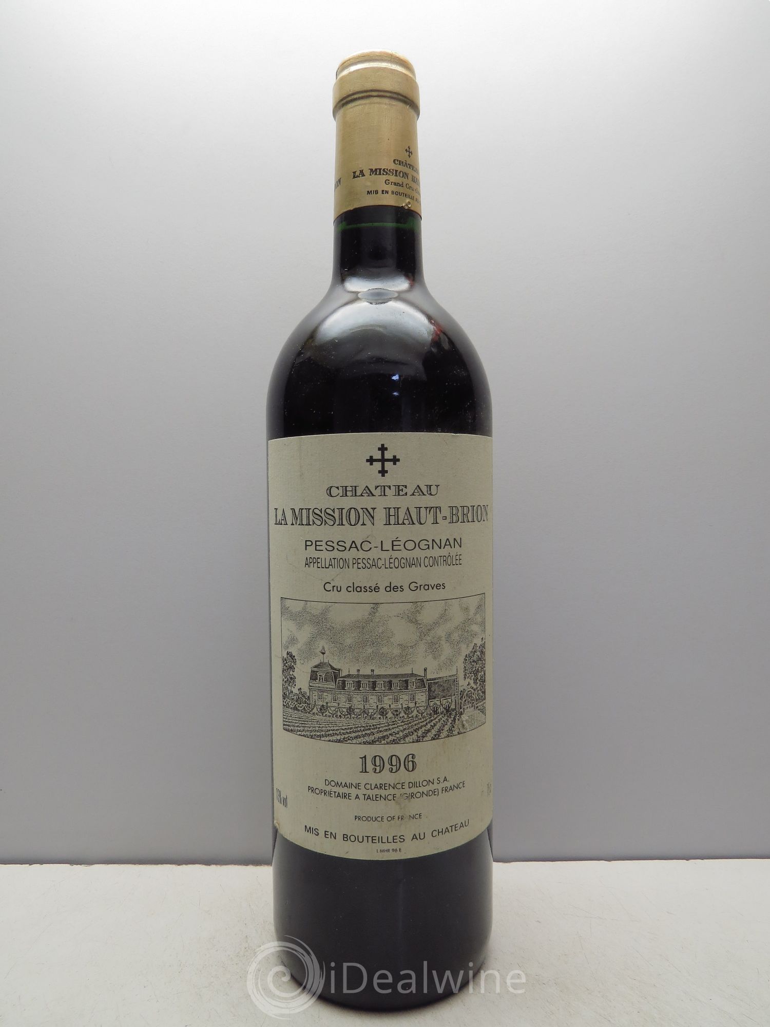 Château la Mission Haut-Brion Cru Classé de Graves 1996 - Lot de 1 bouteille - 0
