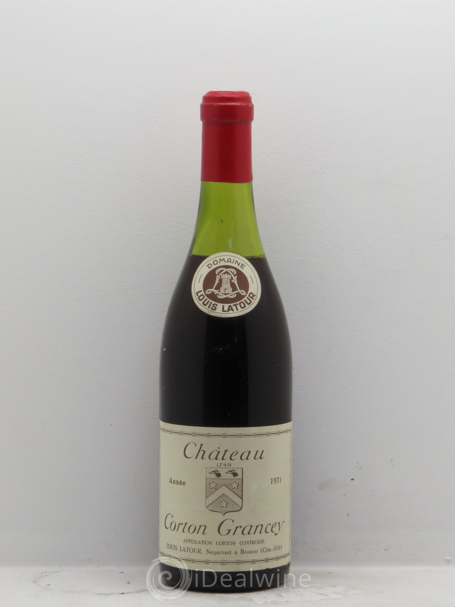 Corton Grand Cru Château Corton Grancey Louis Latour (sans prix de réserve) 1971 - Lot de 1 bouteille - 0