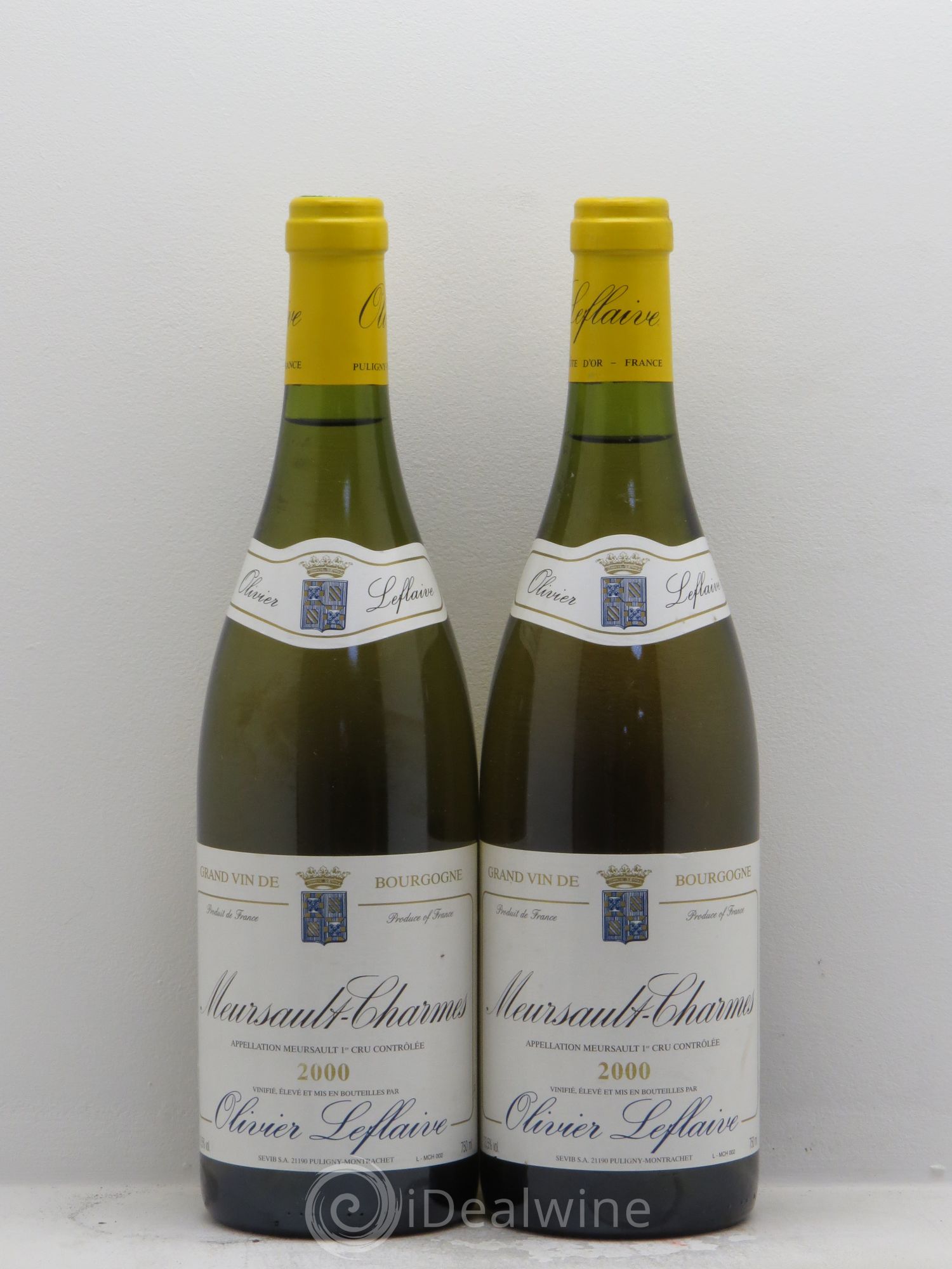 Meursault Charmes Olivier Leflaive 2000 - Posten von 2 Flaschen - 0