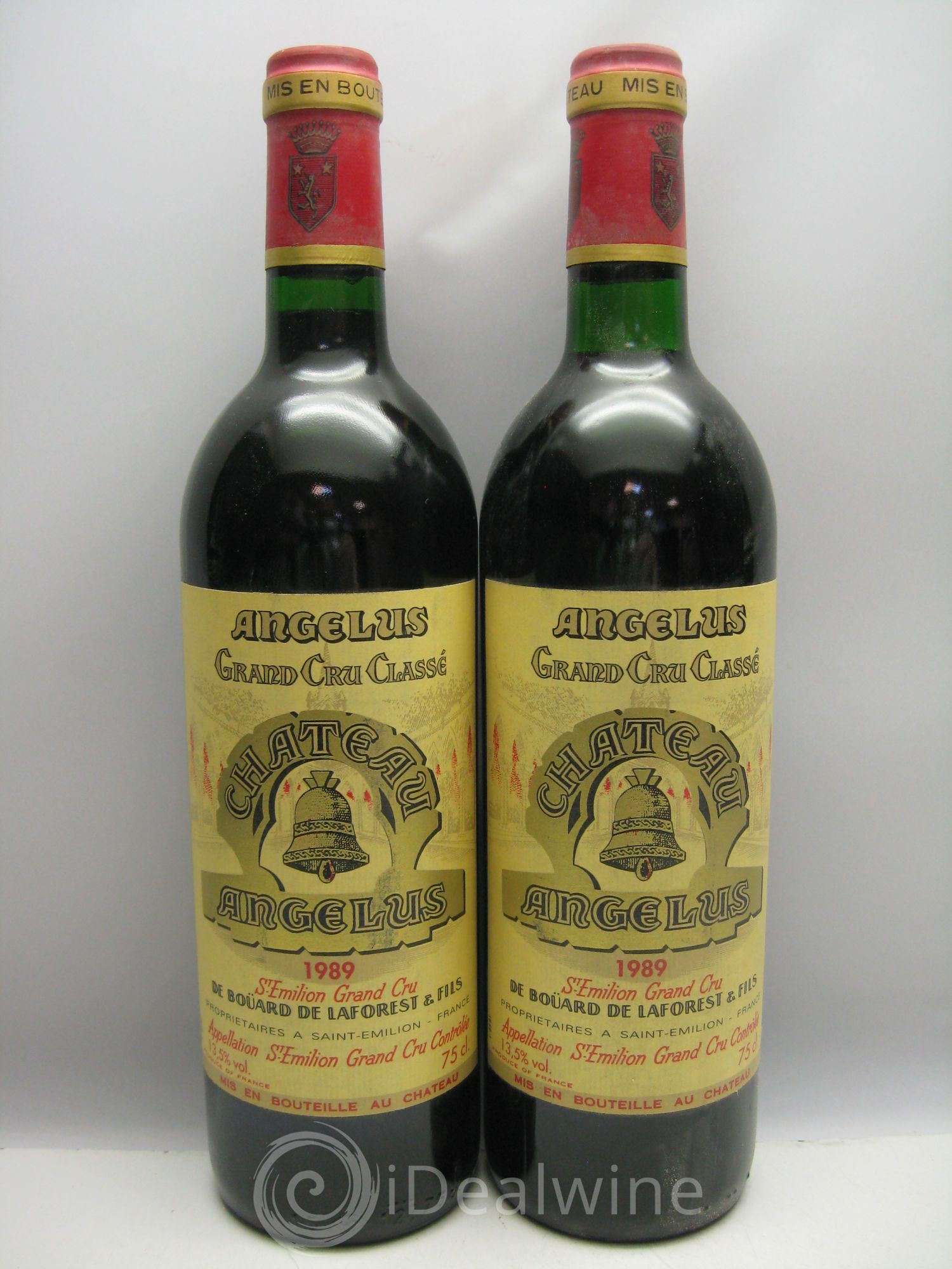 Château Angélus 1er Grand Cru Classé A 1989 - Lot de 6 bouteilles - 0