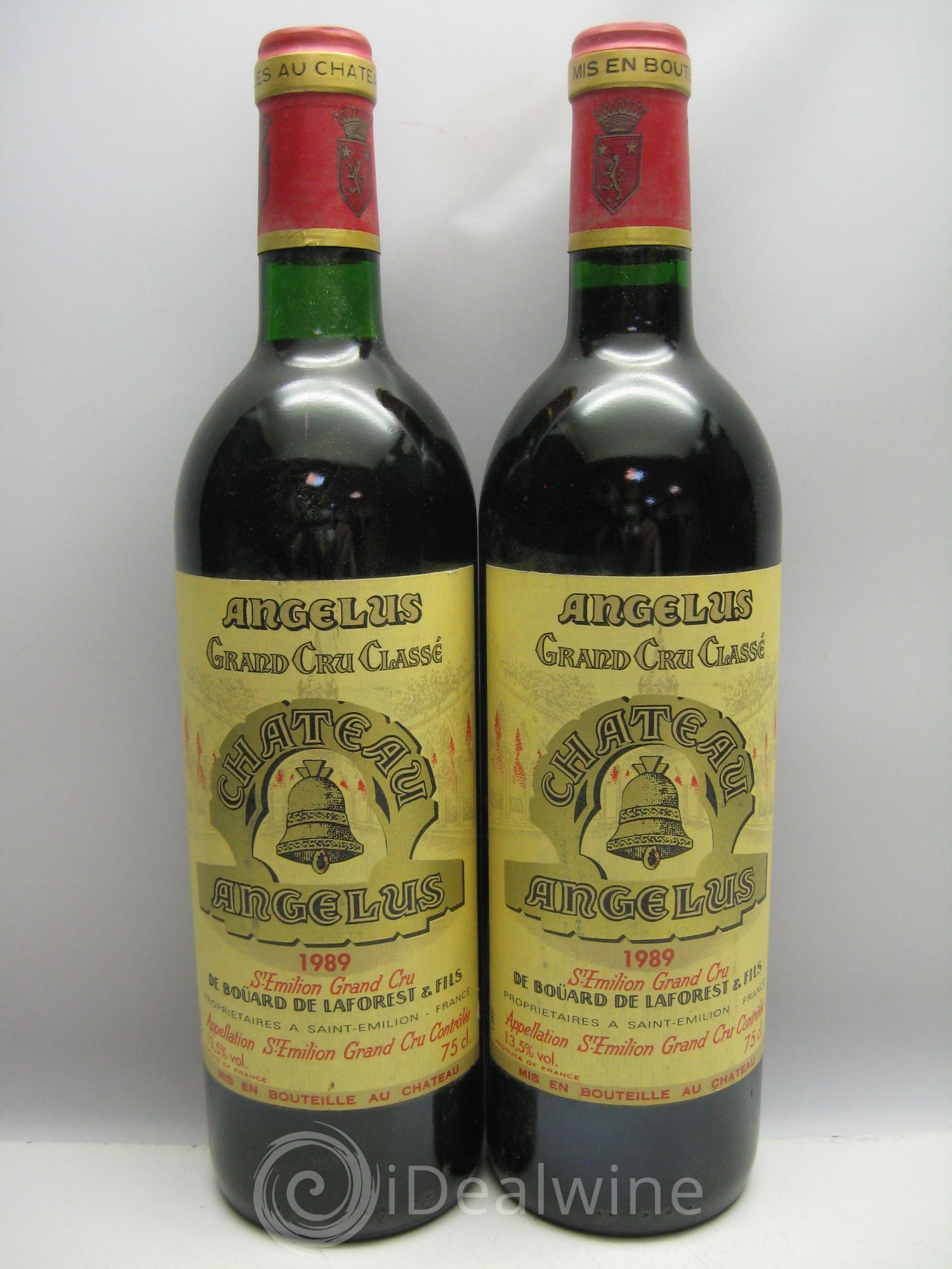 Château Angélus 1er Grand Cru Classé A 1989 - Lot de 6 bouteilles - 1