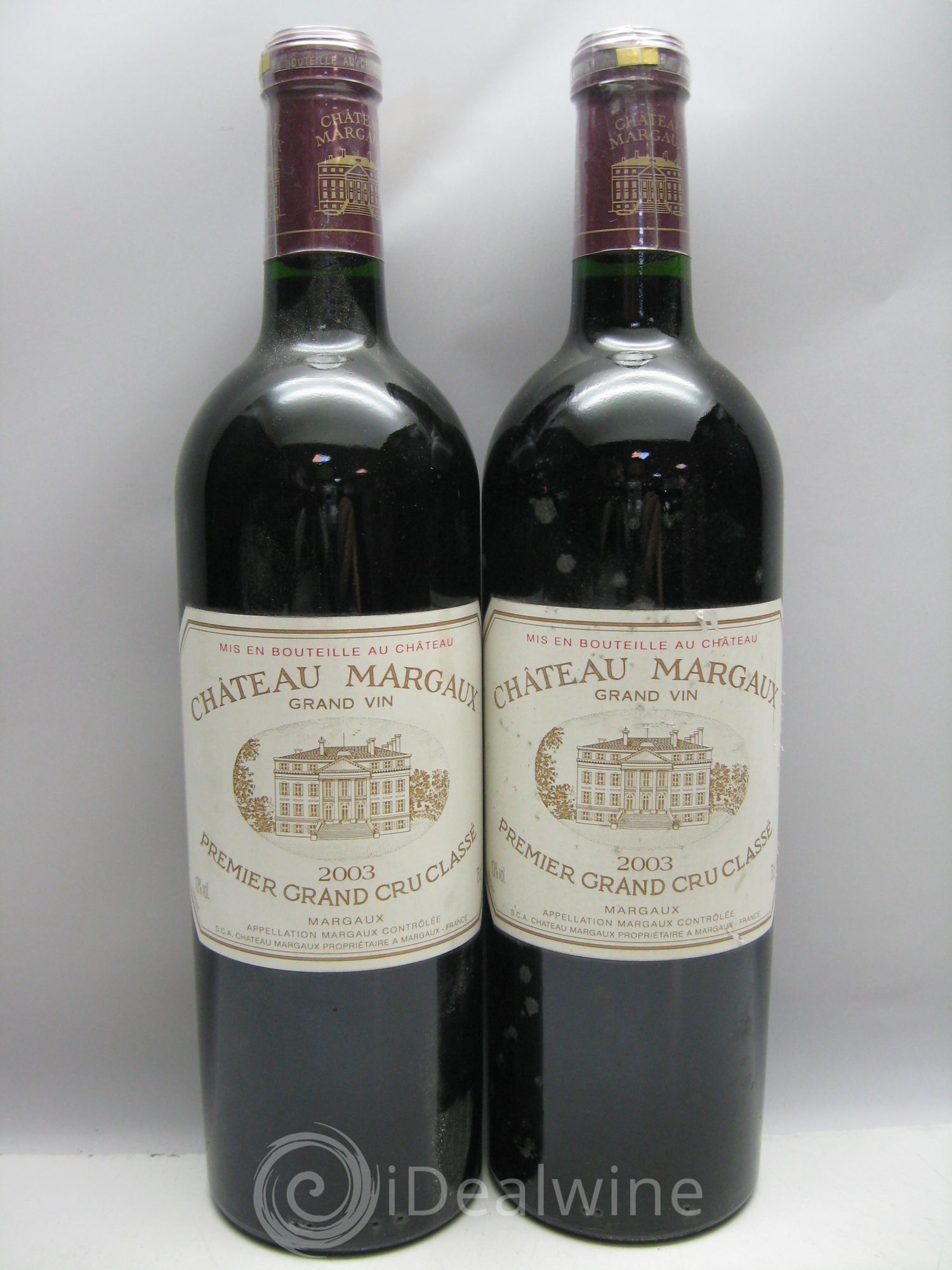 Château Margaux 1er Grand Cru Classé 2003 - Lot de 12 bouteilles - 3