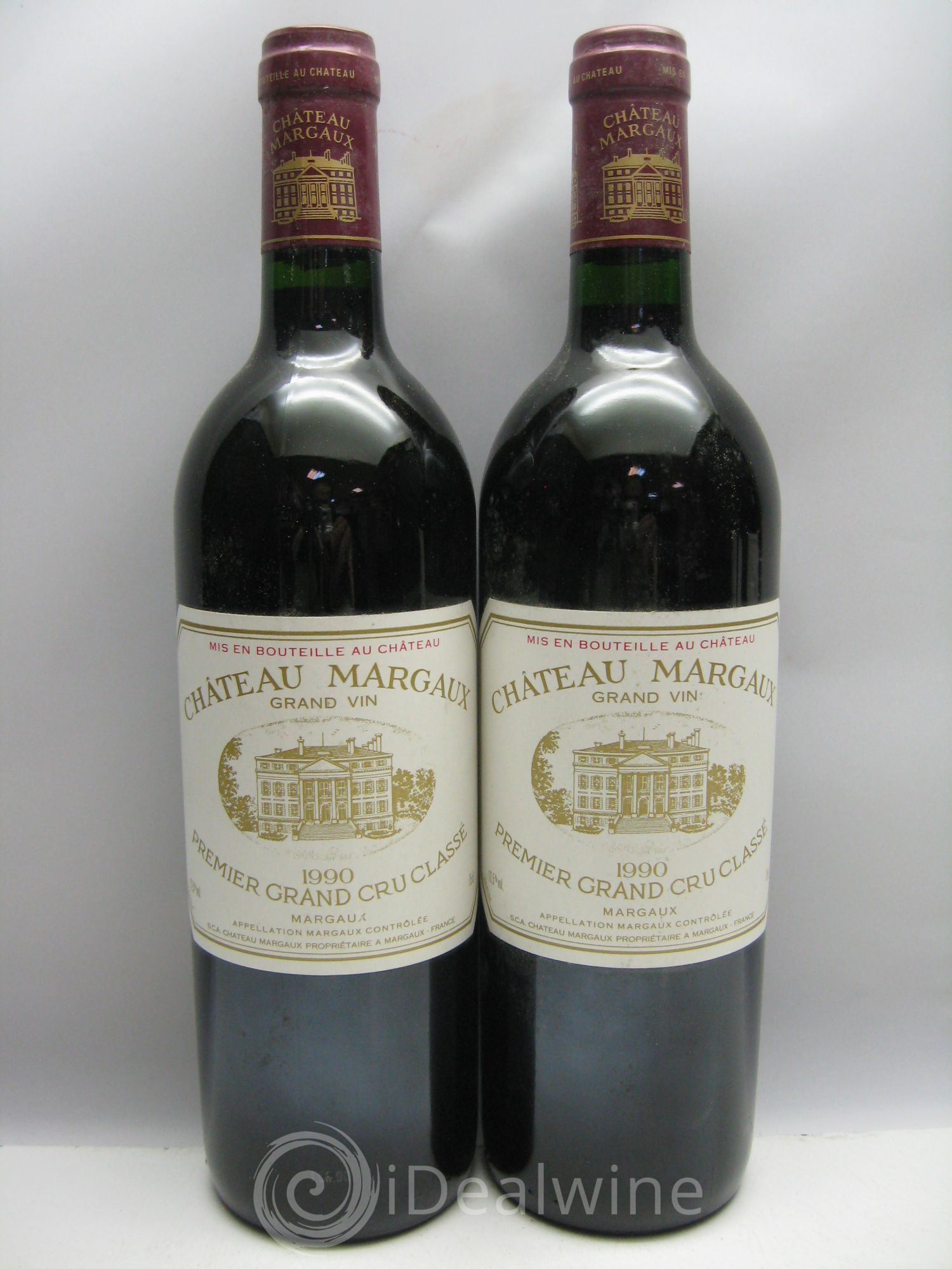 Château Margaux 1er Grand Cru Classé 1990 - Lot de 6 bouteilles - 1