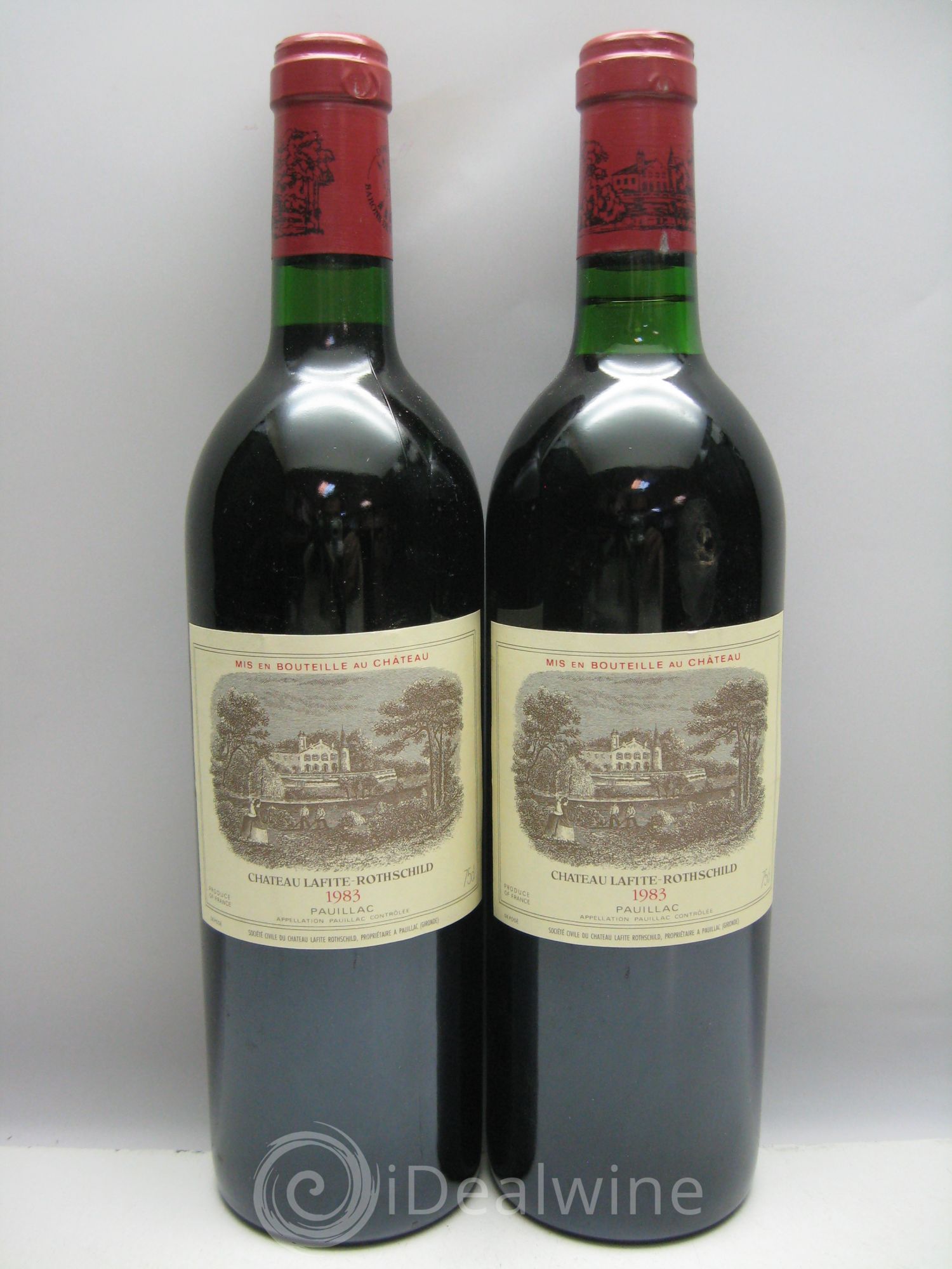 Château Lafite Rothschild 1er Grand Cru Classé CBO Très Tâchée 1983 - Lot de 12 bouteilles - 3