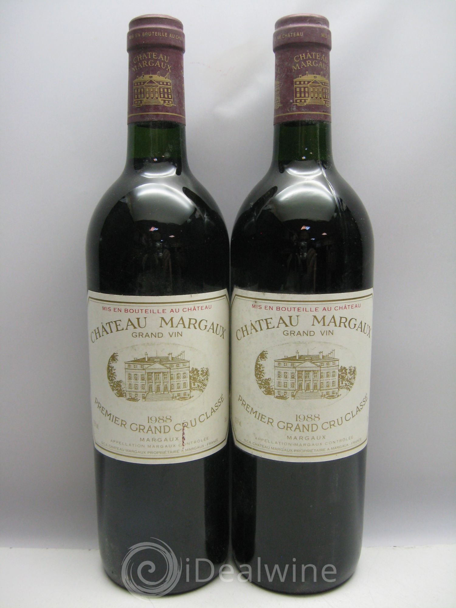Château Margaux 1er Grand Cru Classé 1988 - Lot de 6 bouteilles - 2